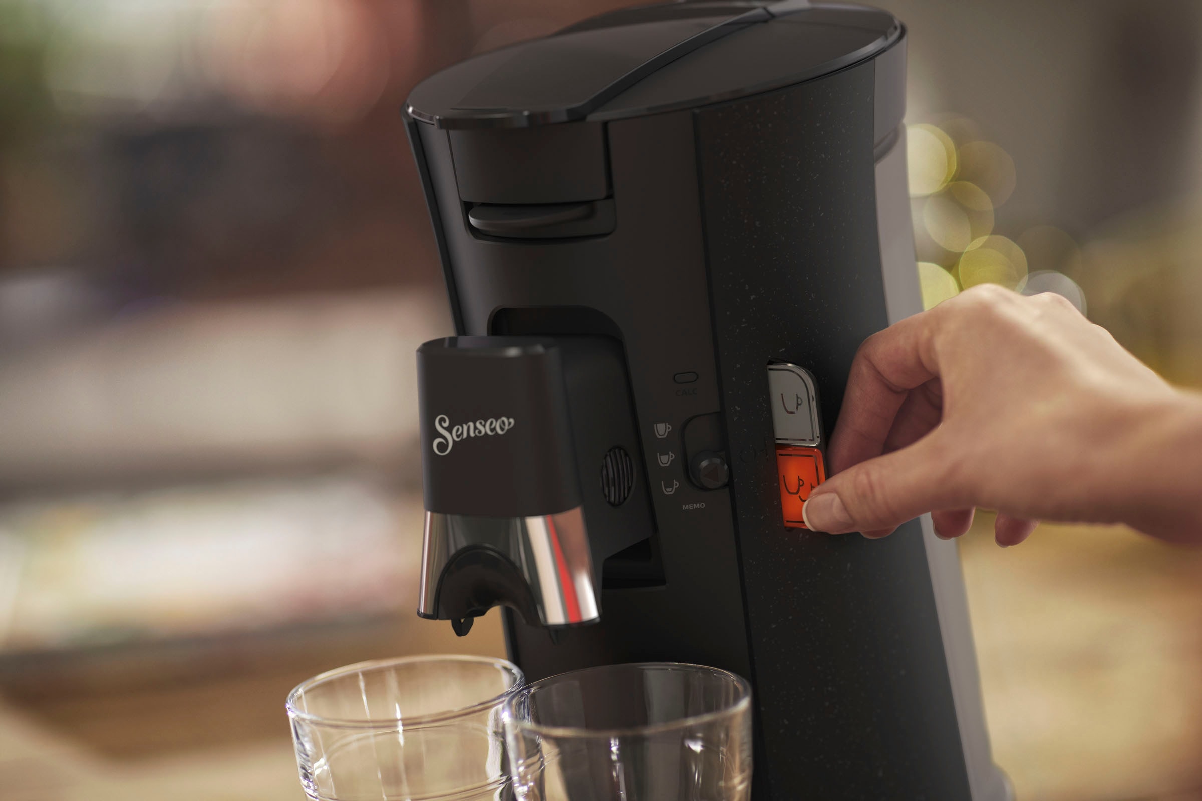 Philips Senseo Kaffeepadmaschine »Select ECO CSA240/20«, inkl. Gratis- Zugaben im Wert von € 14 - UVP, schwarz | BAUR | Kaffeepadmaschinen