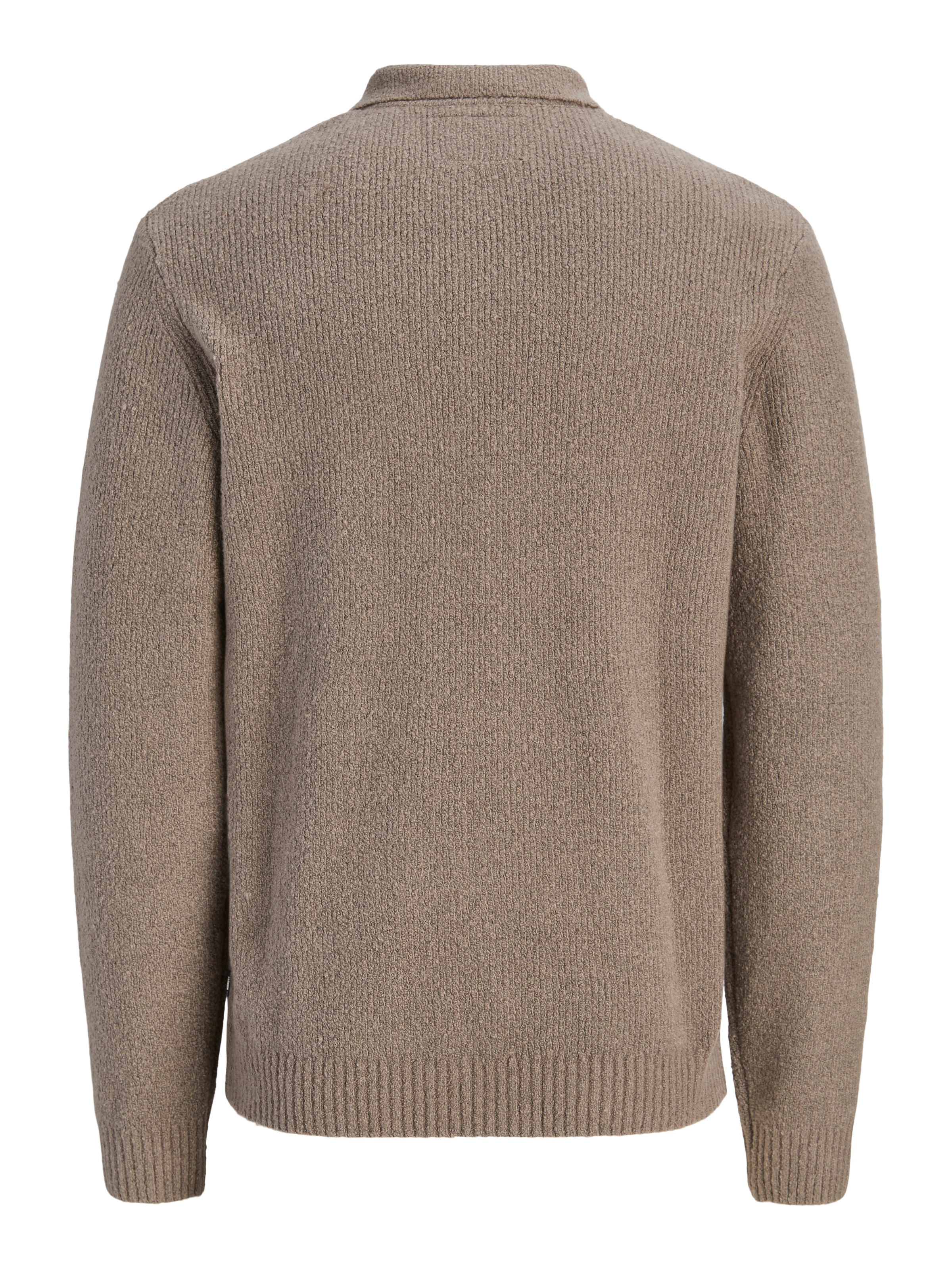 Jack & Jones Polokragenpullover »JPRBLAWESLEY KNIT POLO LS BF LN« Baumwollmischung, regular fit