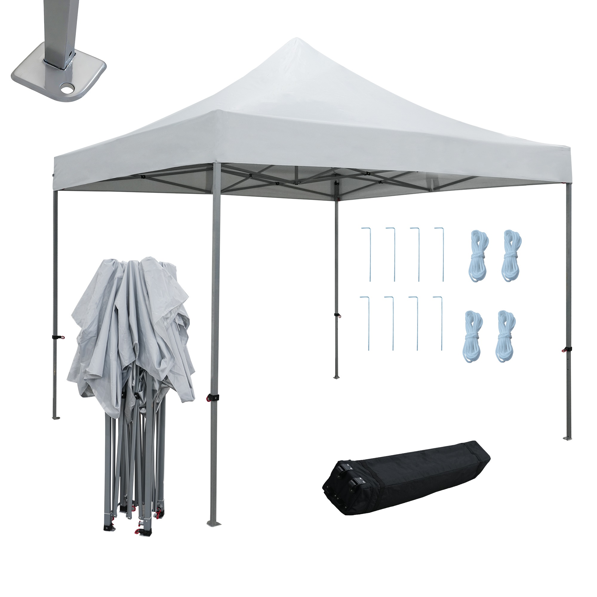 KONIFERA Faltpavillon "Valencia Lux" BxTxH: 300x300x330 cm günstig online kaufen