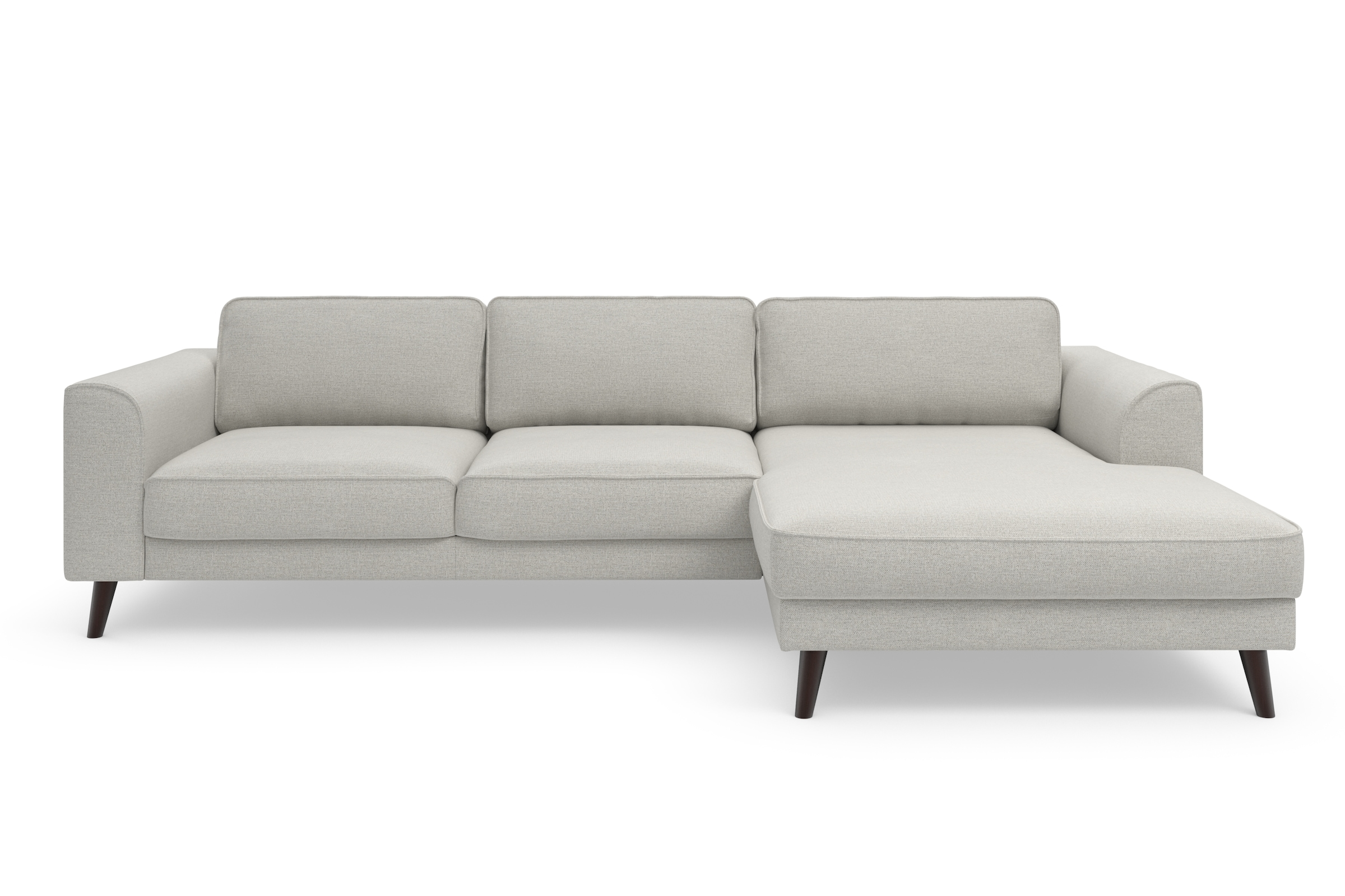 TRENDMANUFAKTUR Ecksofa »Lumber Jack, elegantes Designsofa, zeitlos modern, hoher Sitzkomfort«, wahlweise mit Bettfunktion u. Bettkasten, L-Form