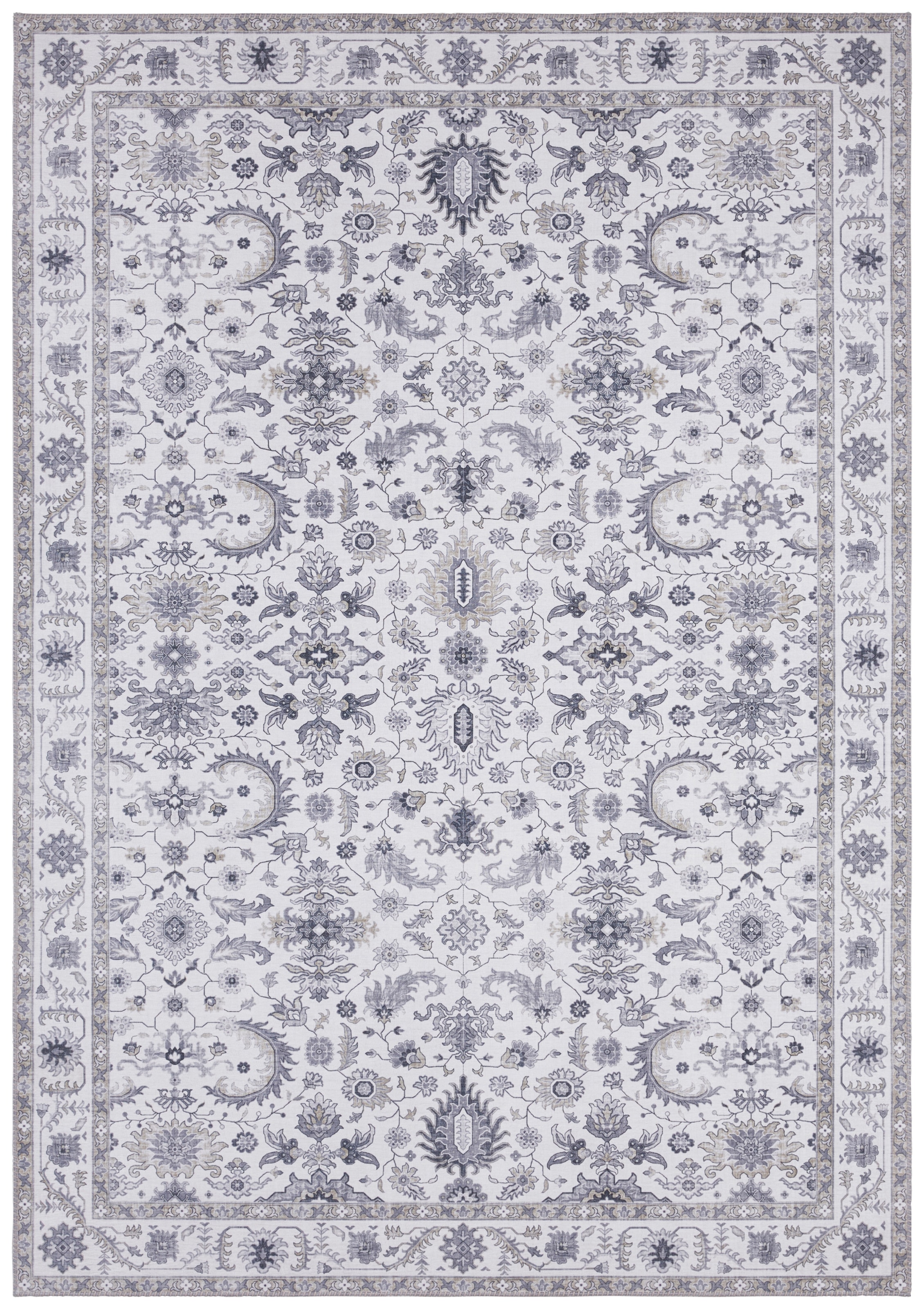 NORTHRUGS Teppich »Vivana«, rechteckig, 5 mm Höhe, Orientalisch, Läufer, Vintage, Wohnzimmer, Schlafzimmer, Esszimmer