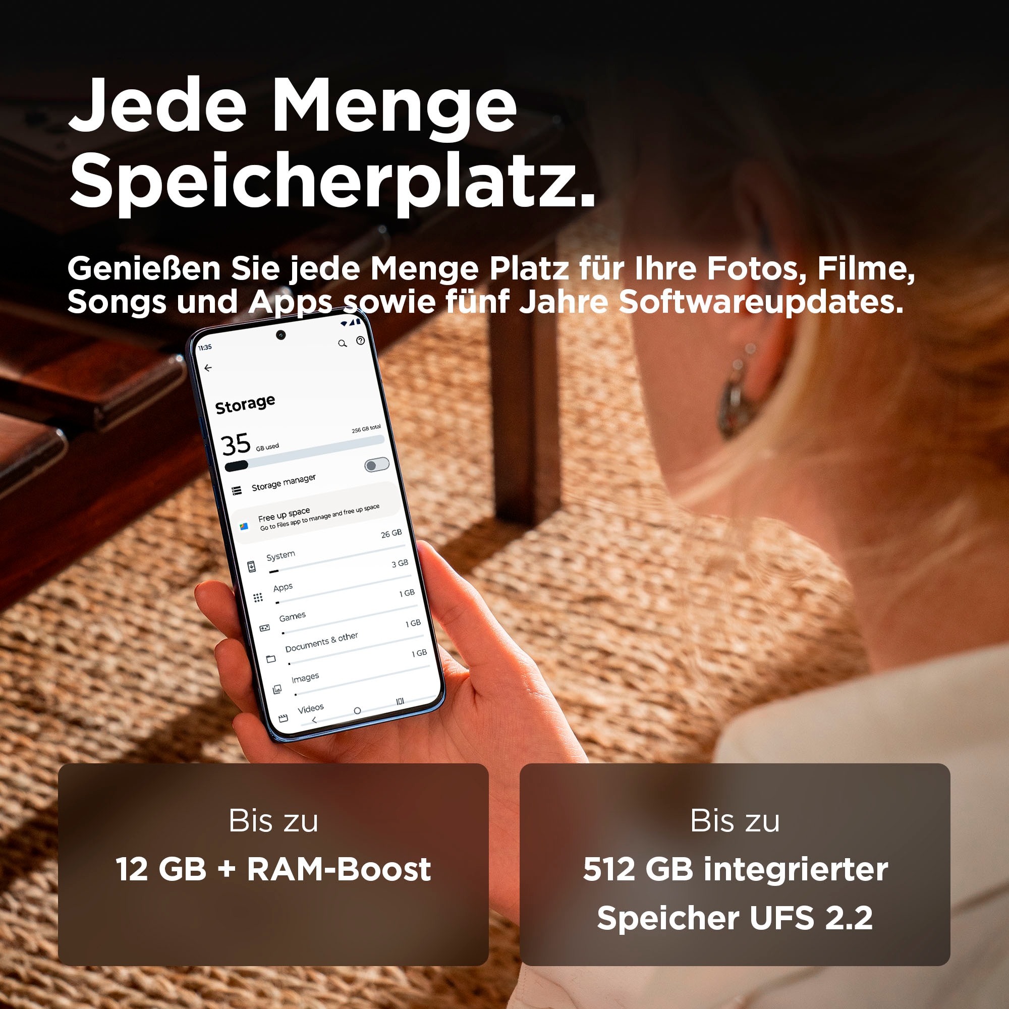 Motorola Smartphone »edge50 neo 256 GB«, PANTONE® Mocha Mousse