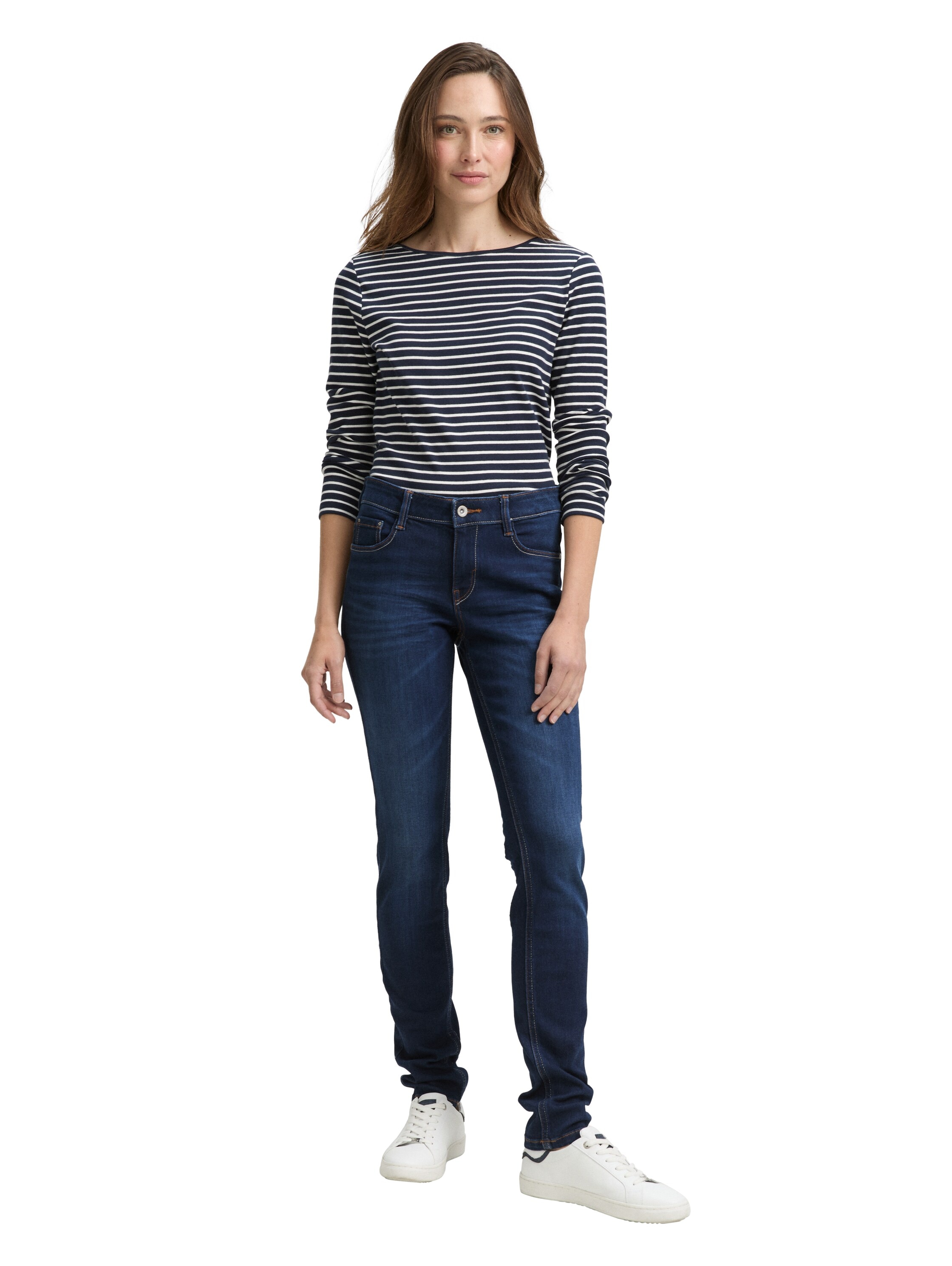 Tom Tailor Pantalon 1047848 Skinny Dark Stone Wash Denim 32 Femme 3