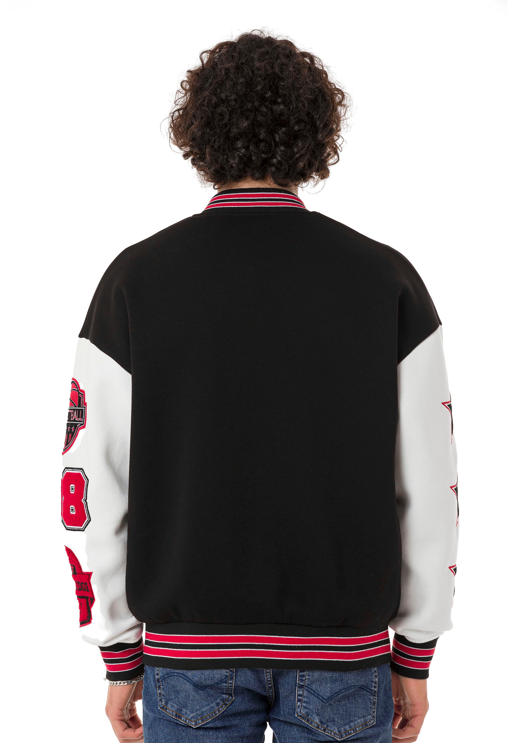 RedBridge Collegejacke »Einburgendanganeda«, mit fein gearbeiteten Patches