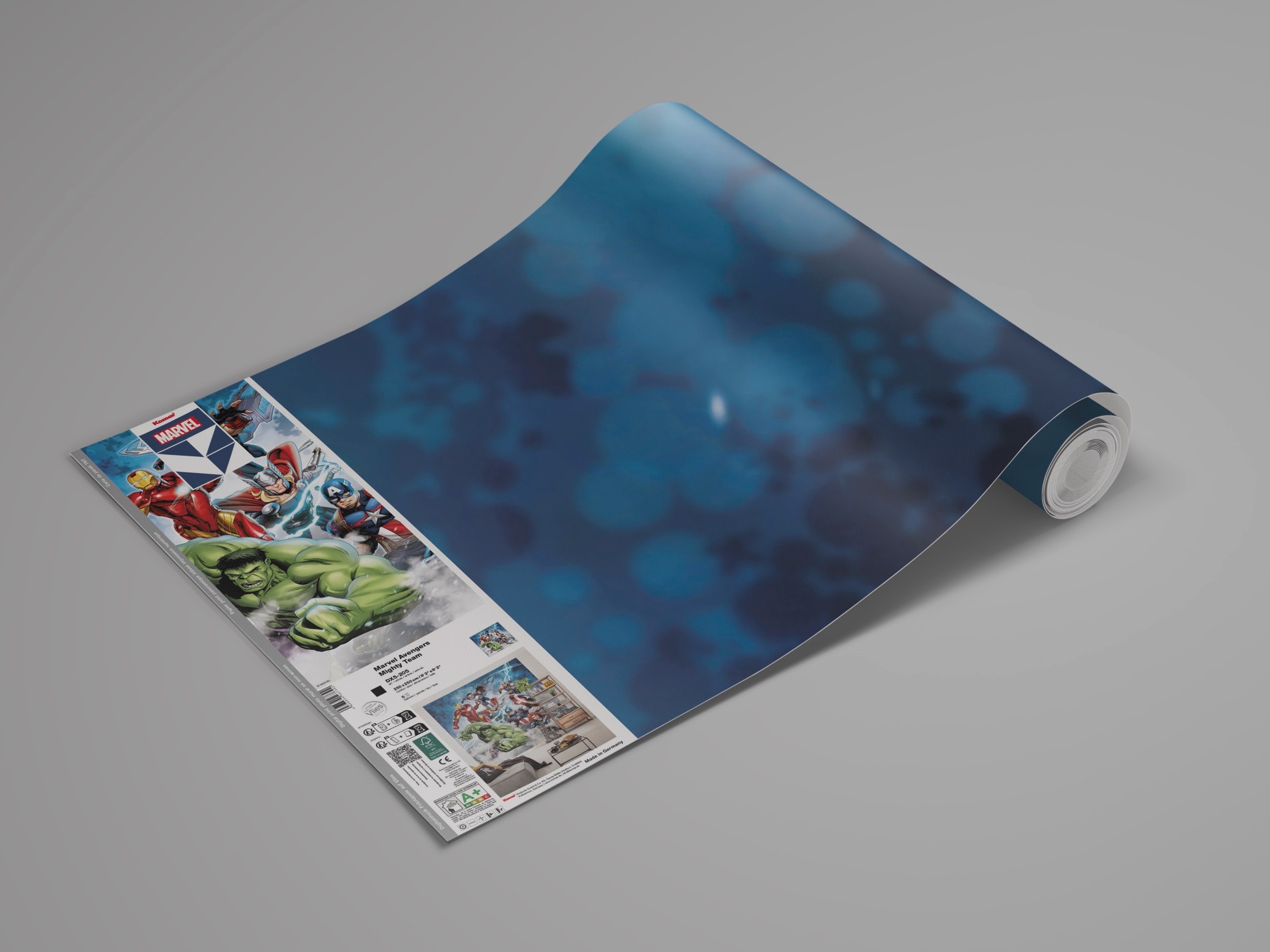 Komar Kindertapete »Marvel Avengers Mighty Team«, bedruckt