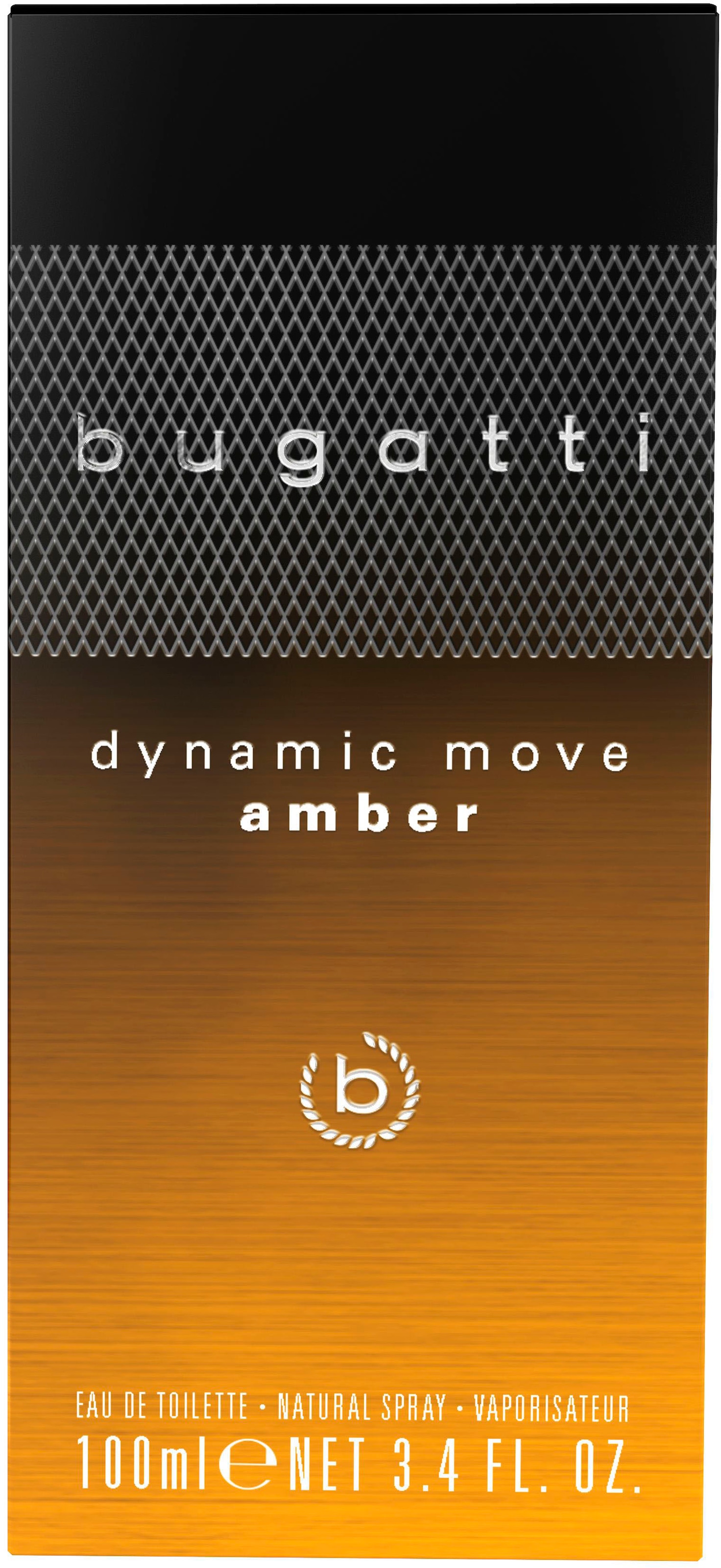 bugatti Eau de Toilette »Dynamic Move Amber EdT 100ml«