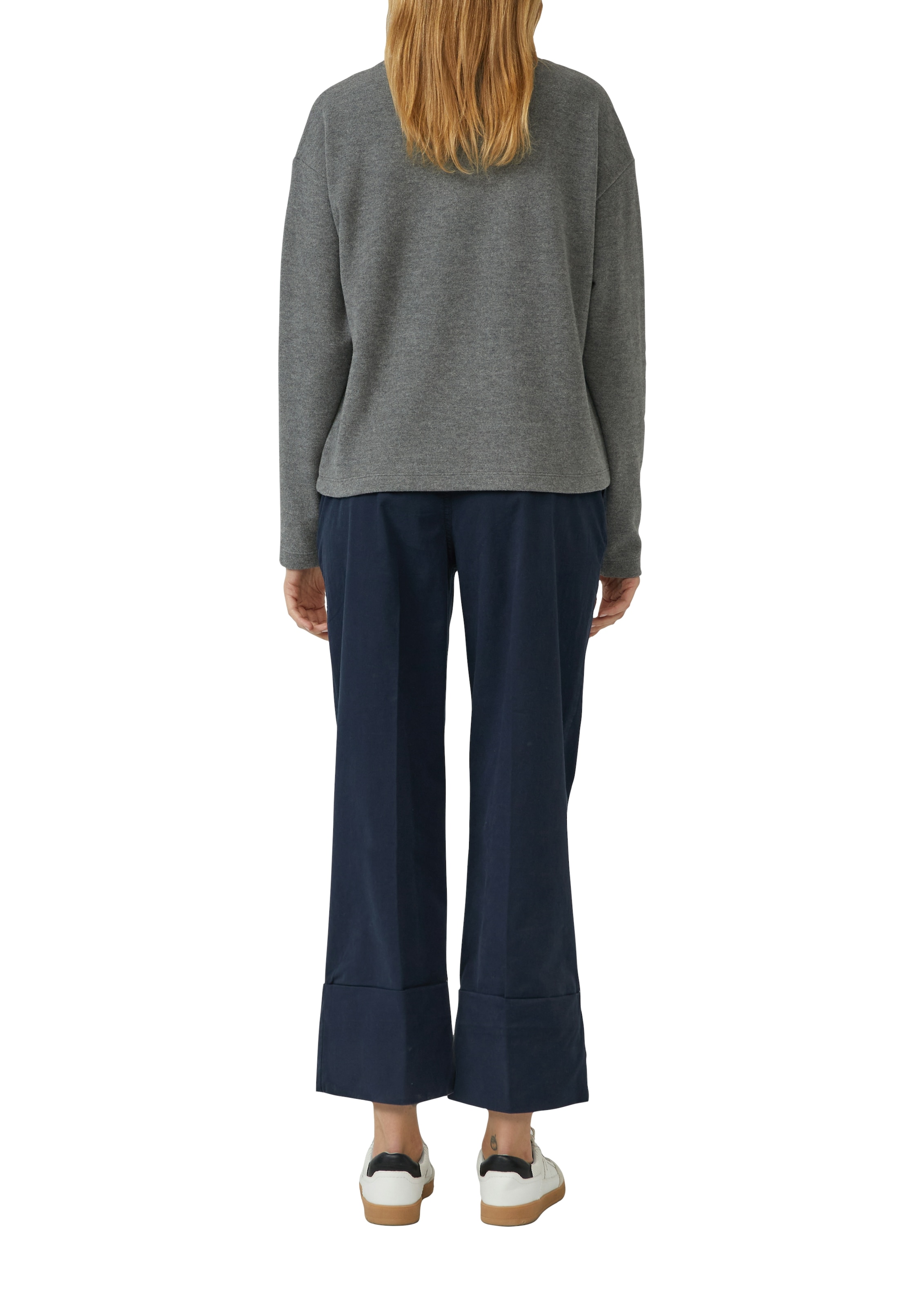 s.Oliver Sweatshirt, mit Rippblende