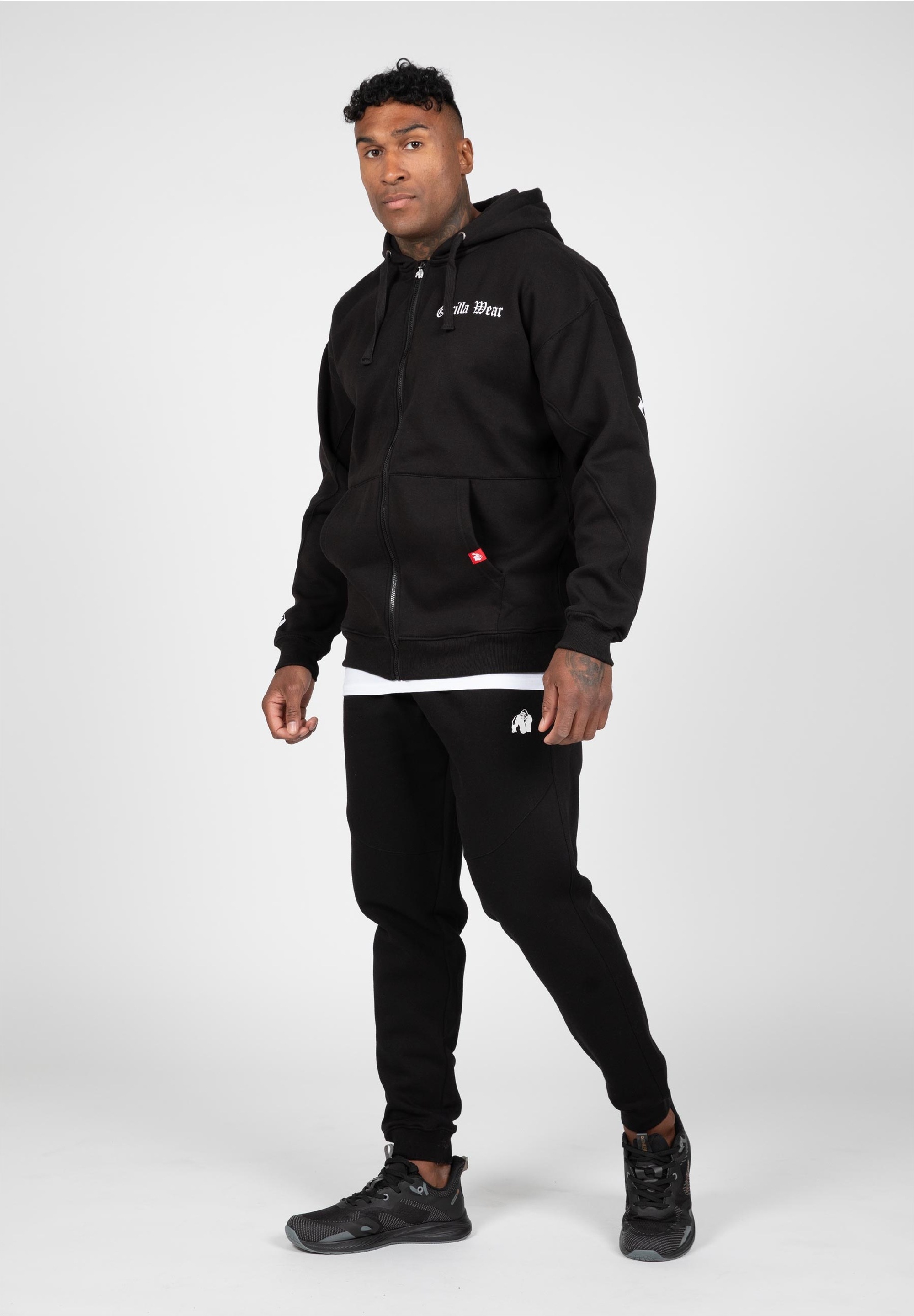 Gorilla Wear Sweatshirt , mit verstellbarer Kapuze
