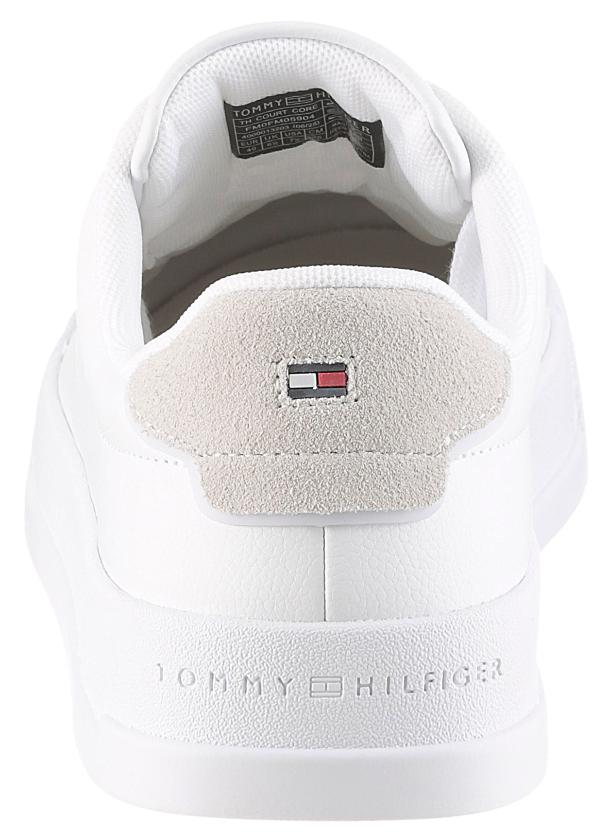 Tommy Hilfiger Sneaker "TH COURT CORE", Freizeitschuh, Halbschuh, Schnürsch günstig online kaufen
