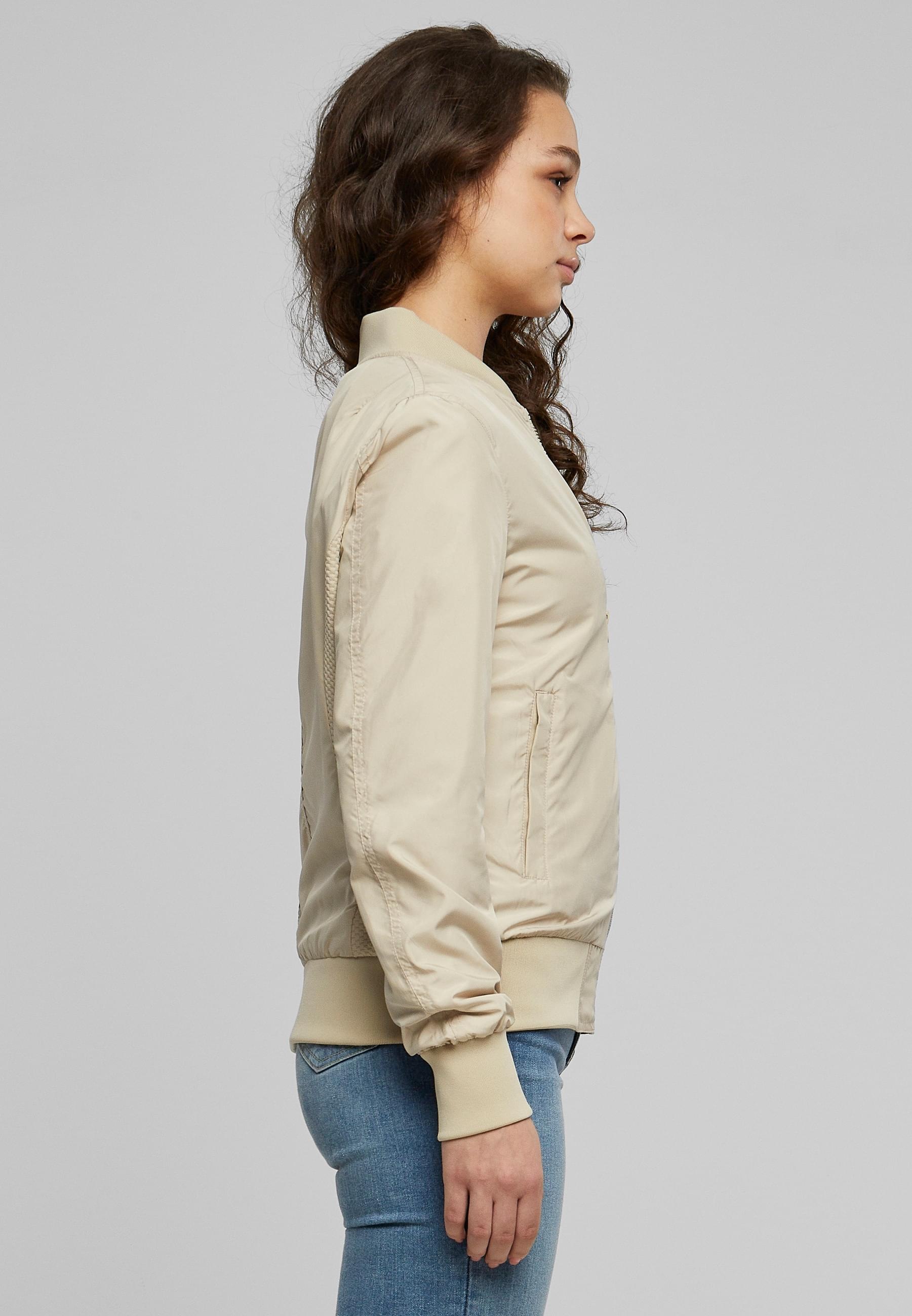 URBAN CLASSICS Allwetterjacke »Urban Classics Damen Ladies Light Bomber Jacket«, (1 St.), ohne Kapuze