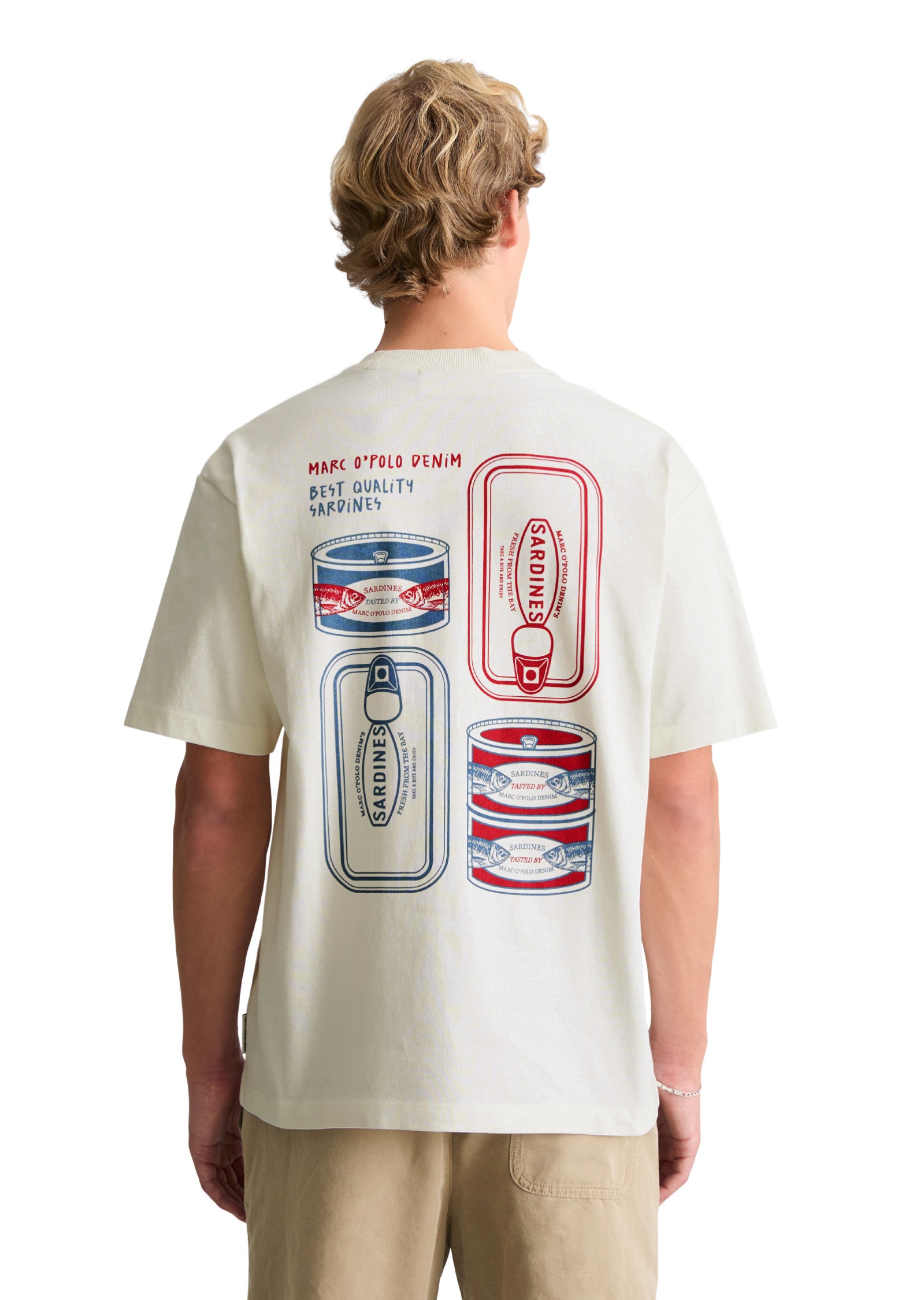 Marc O'Polo DENIM T-Shirt »mit Rückenprint«