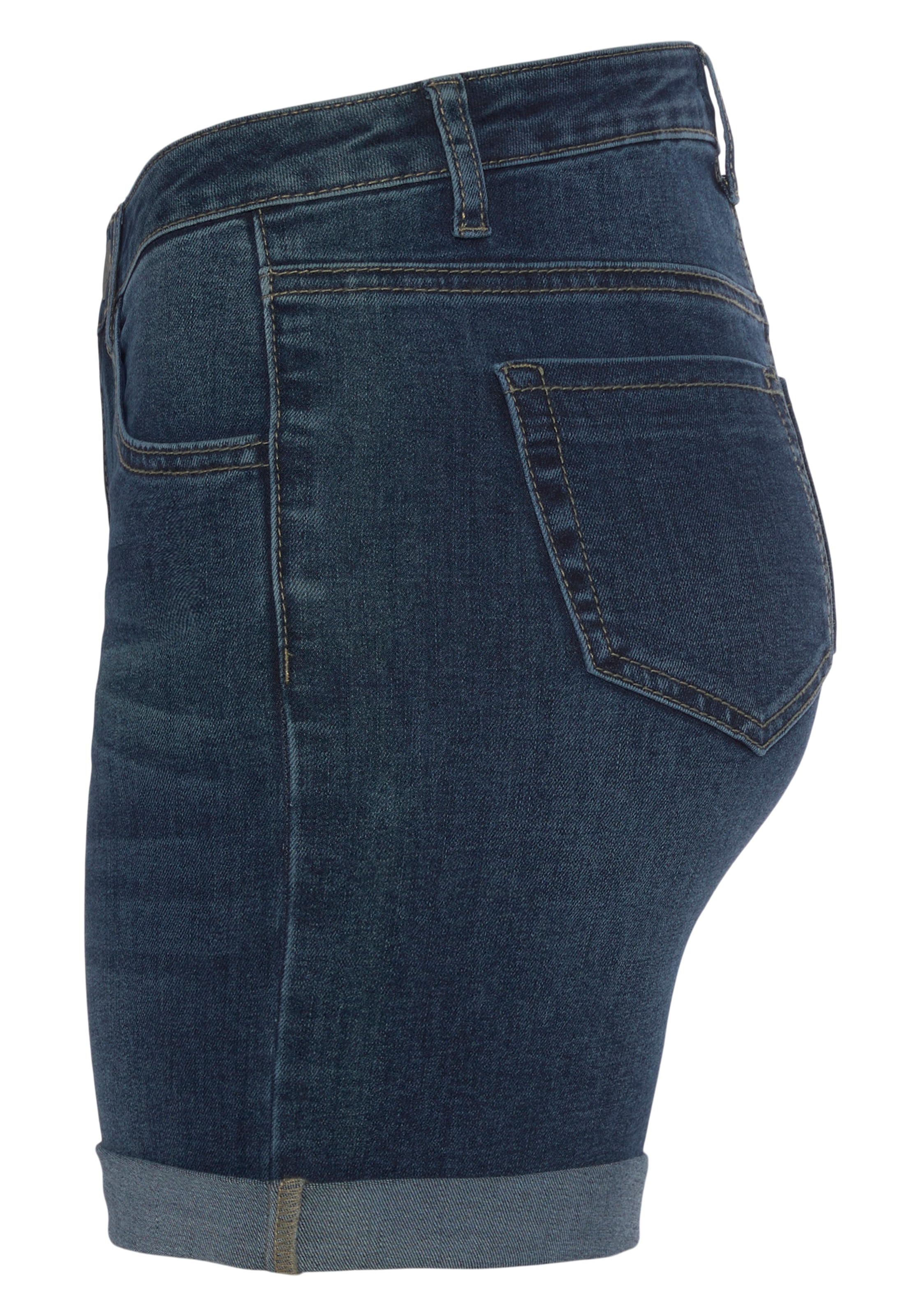 Arizona Jeansshorts »Ultra-Stretch«, Mid-Waist