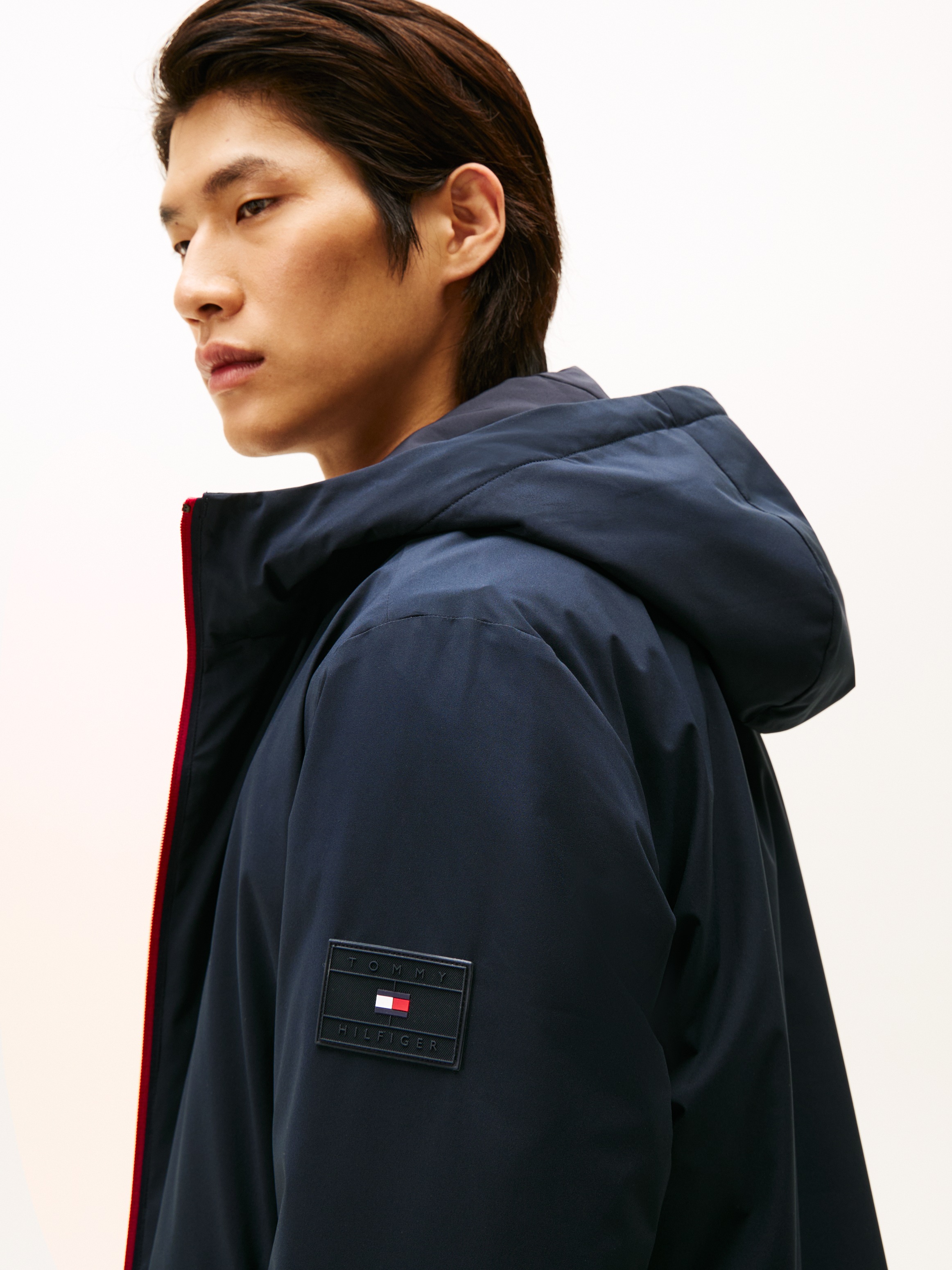 Tommy Hilfiger Funktionsjacke "HOODED JACKET" mit Kapuze Kapuzenjacke Freiz günstig online kaufen