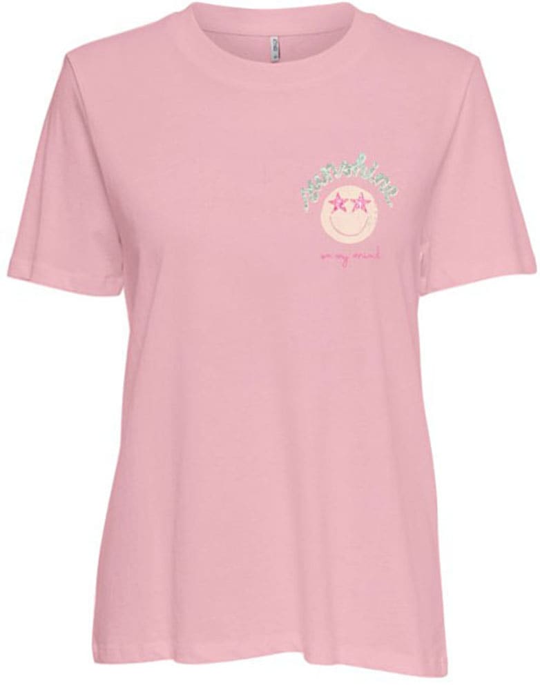 ONLY Kurzarmshirt »ONLKITA S/S TEE JRS NOOS« Baumwolle, regular fit