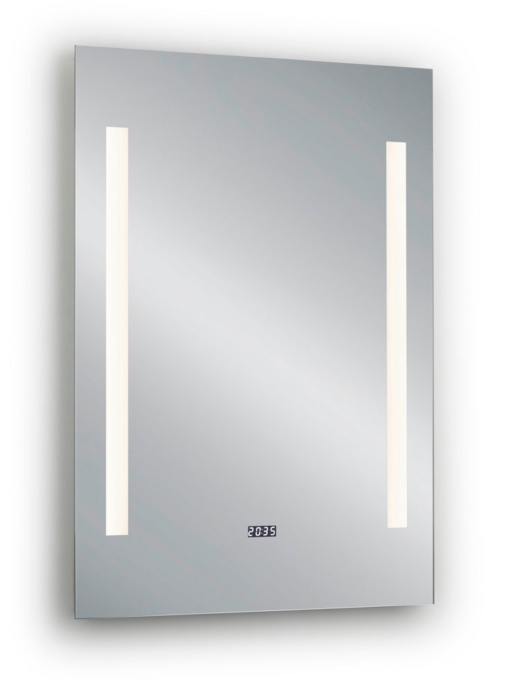 Thumbnail - MIRRORS AND MORE LED-Lichtspiegel "Ilonka" LED-Beleuchtung, integrierte Zeitanzeige