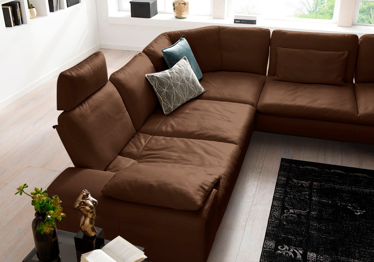 W.SCHILLIG Ecksofa "valentinoo, Designsofa, elegant und bequem, L-Form" mit günstig online kaufen