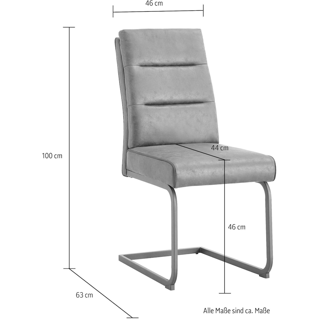 Duo Collection Freischwinger »Marga Freischwinger, 2er- Set«, (Set), 2 St., Microfaser