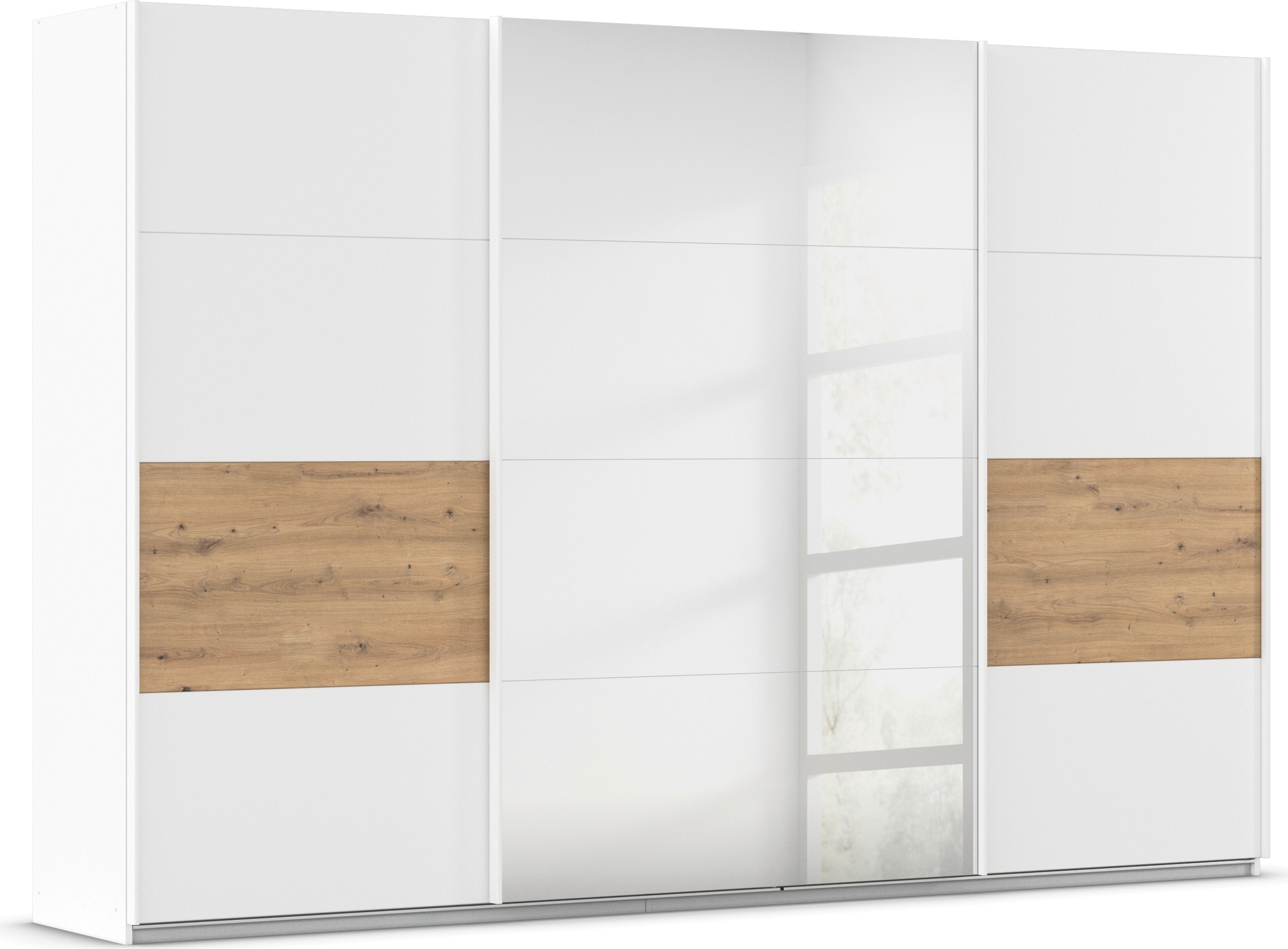 OTTO home "Mehrzweckschrank Aktenschrank Möbel Mietswohnung Schlafzimmer CORTONA" Breiten 203/271/315/360 cm, Höhen 210/229 cm, inkl. Inneneinteilung, 2 Stoffboxen extra Einlegeböden MADE IN GERMANY