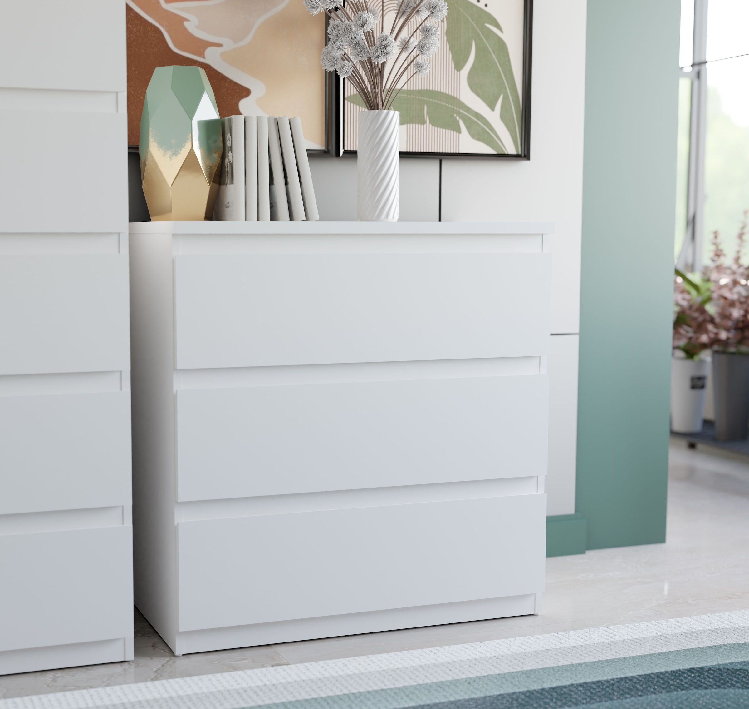 FORTE Kommode »EDMORE«, Kommode, Breite ca. 78 cm