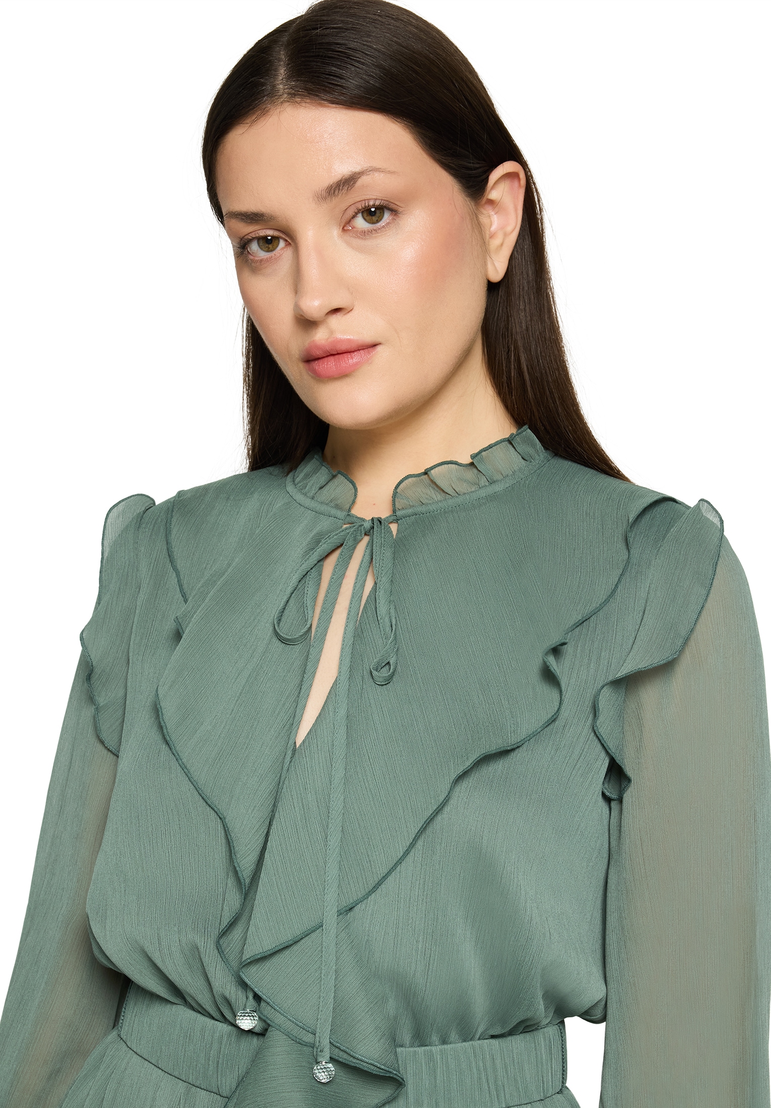 Vera Mont Cocktailkleid »Damen mit Volant« Ohne Tasche