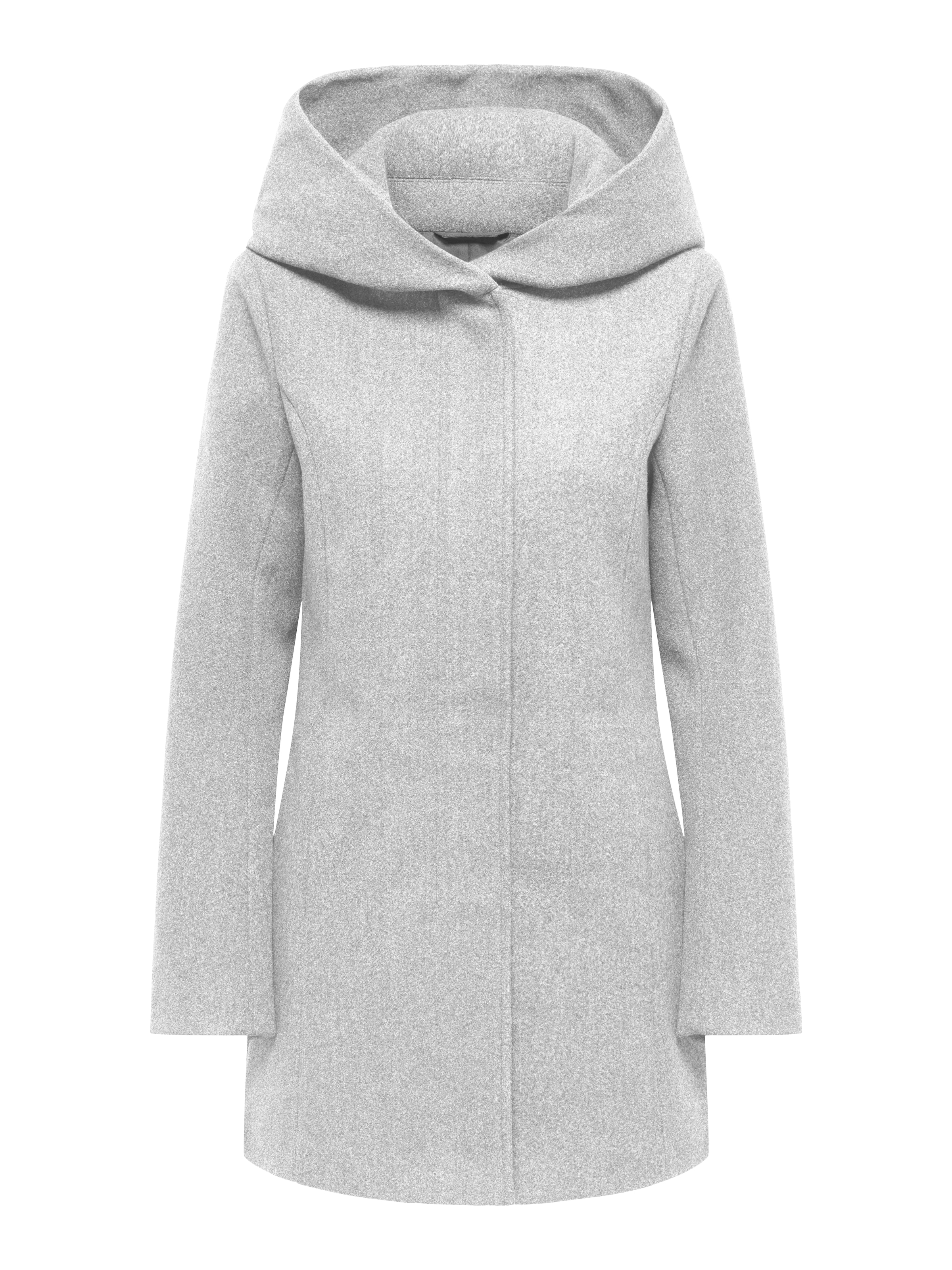 ONLY Langjacke »ONLBLAKE HOOD COAT CC OTW« mit Kapuze Kunstfaser, Eingrifftaschen