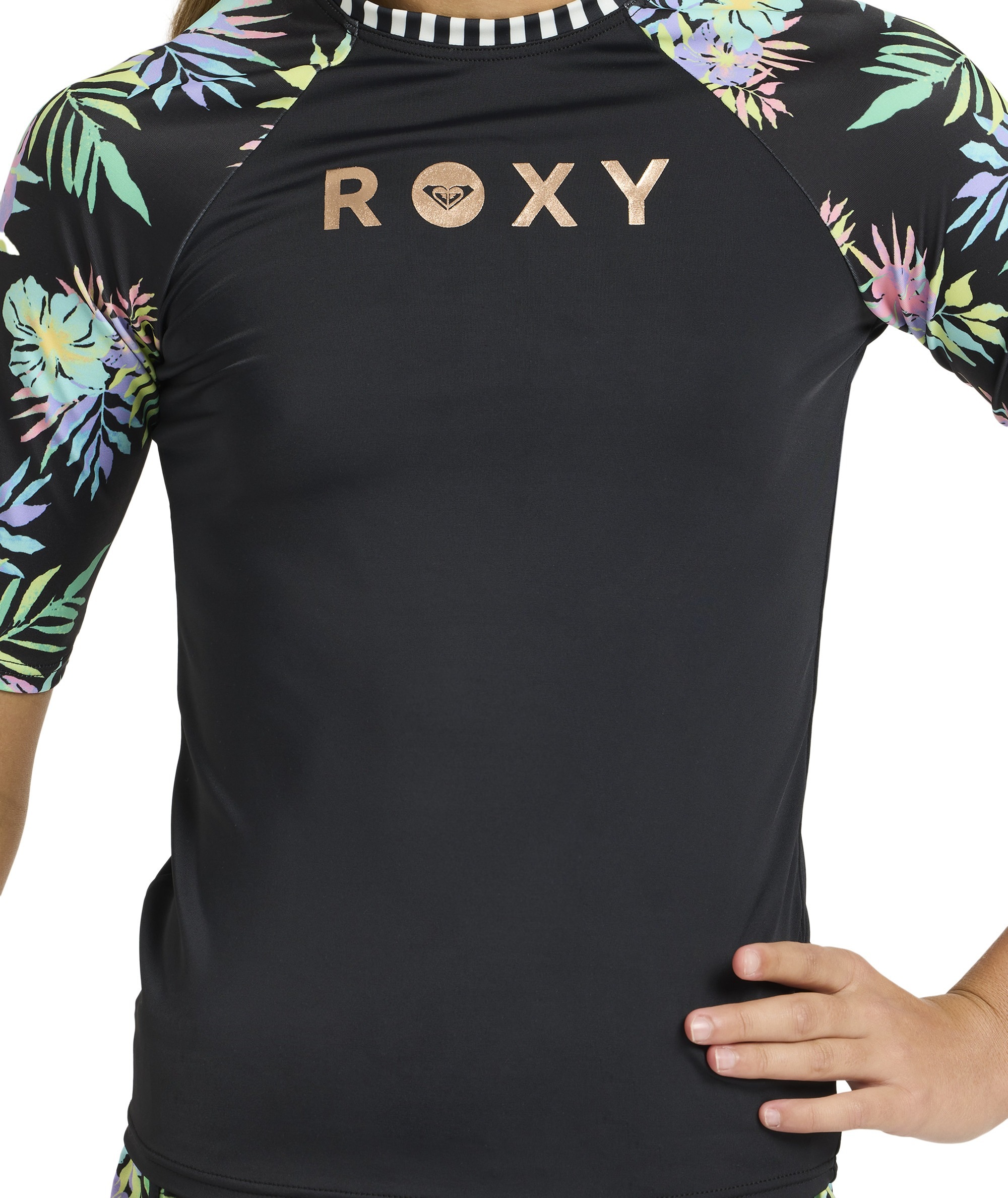 Roxy Strandshirt »ROXY ACTIVE RG SHORT SLEEVE LYCRA« für Kinder und Jugendliche, sportlicher Stil, kurze Ärmel