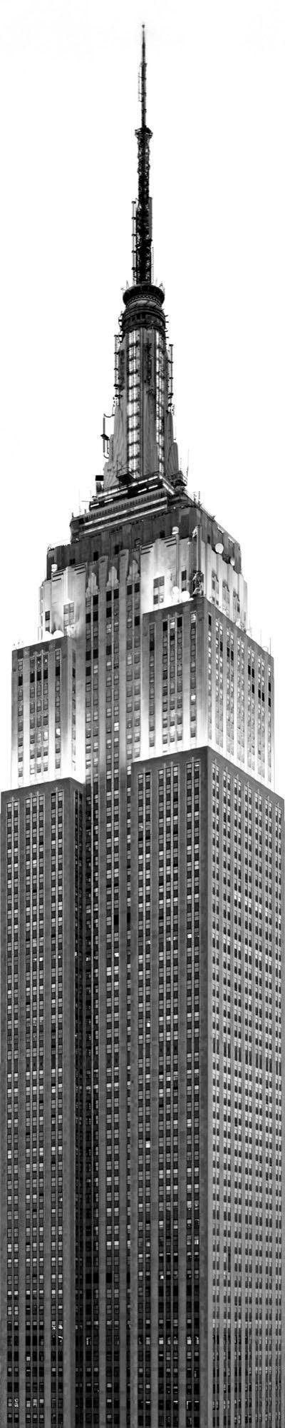 Komar Vliestapete "Empire State Building", 50x250 cm (Breite x Höhe)