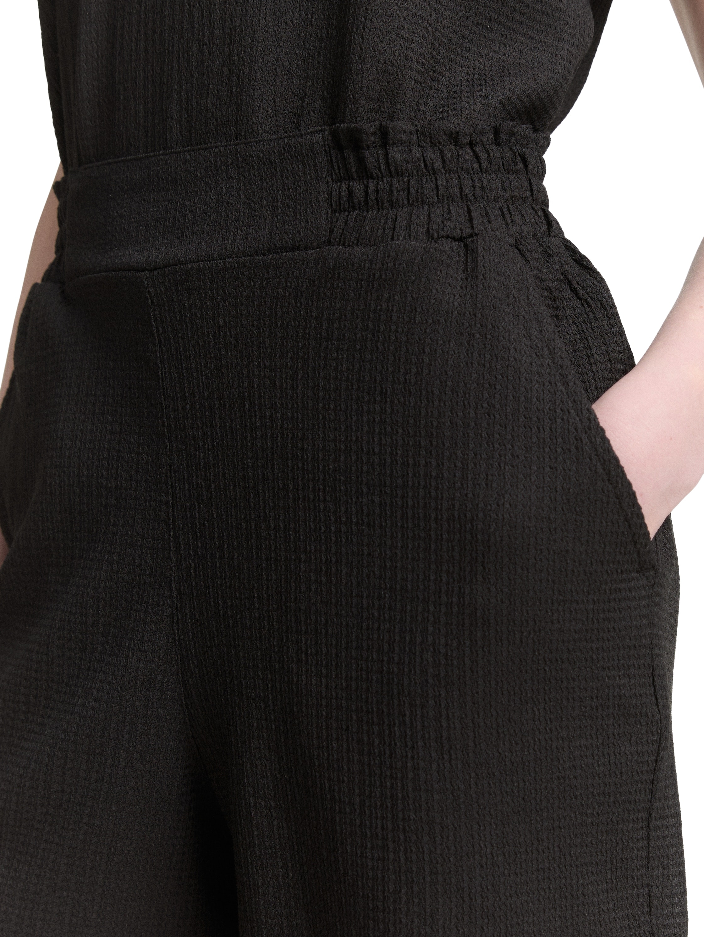 TOM TAILOR Denim Shorts, Sommerhose gestreifte Optik