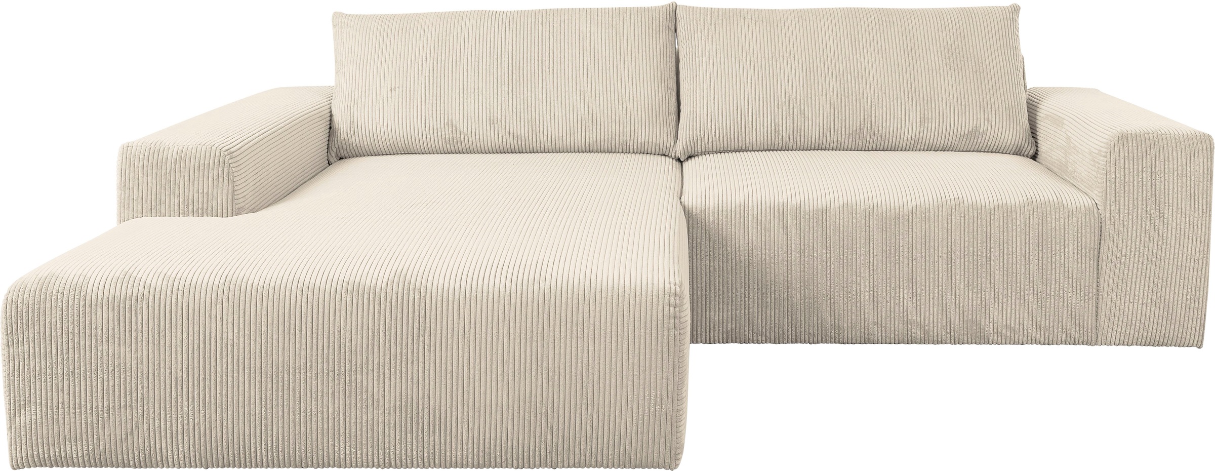 WERK2 Ecksofa "Rio, elegant & bequem, Breite 262 cm, L-Form" Puristisches D günstig online kaufen