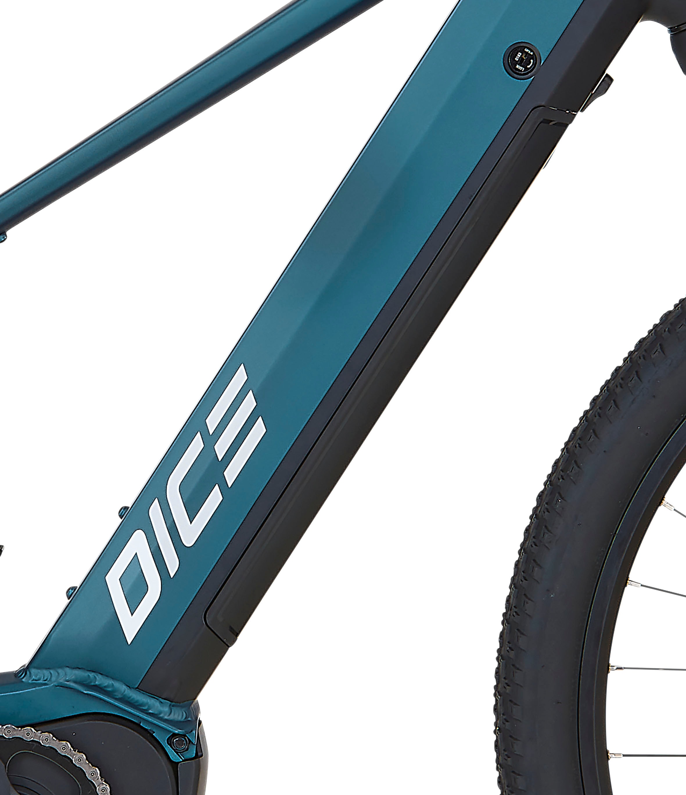 Prophete E-Bike »Dice 3.8«, 10 Gang, Shimano, Cues, Mittelmotor 250 W