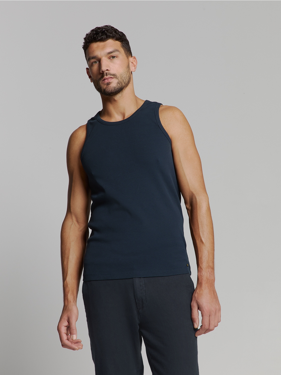 NO EXCESS T-Shirt "No Excess gerippte Singlet" günstig online kaufen