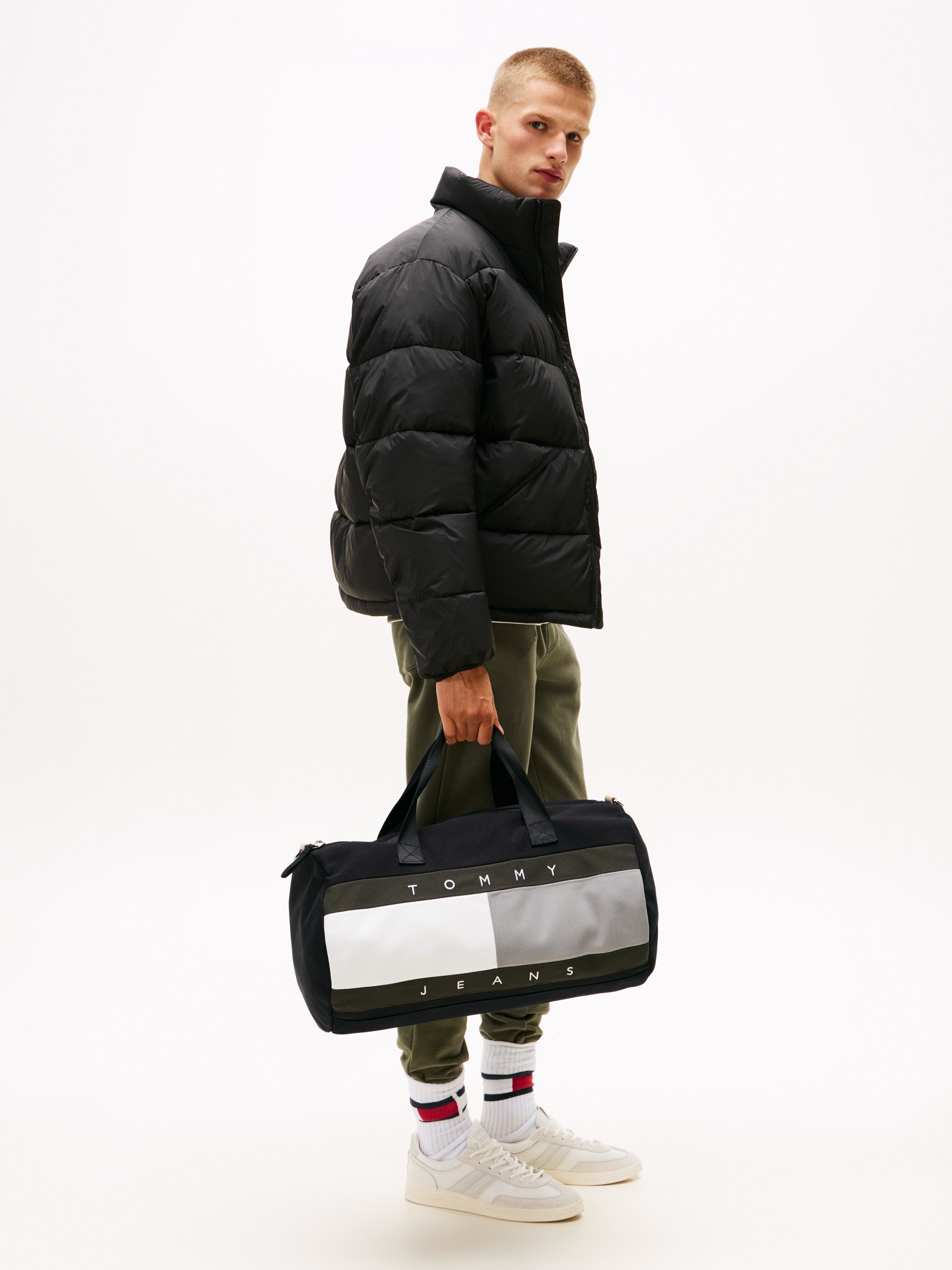 Tommy Jeans Weekender »TJM ARCHIVE DUFFLE«, Men Reisetasche, Freizeittasche, Travelbag mit plaktivem Logo