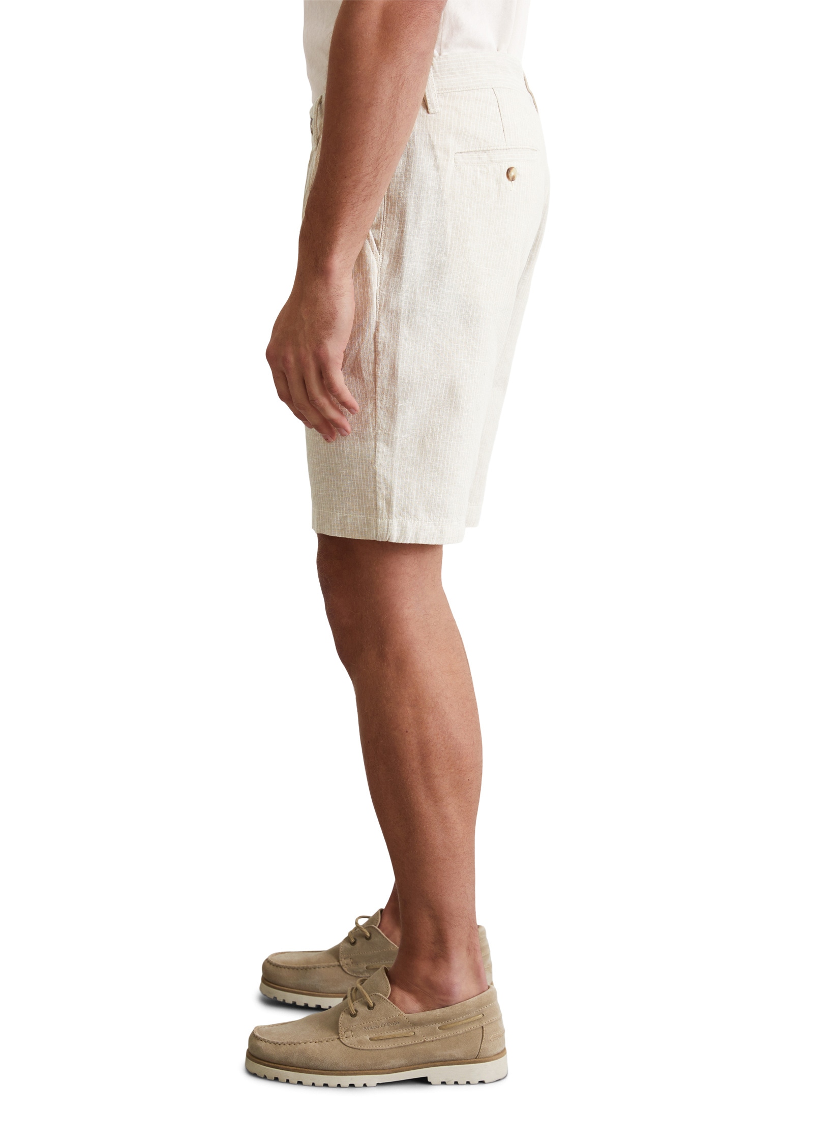 Marc O'Polo Shorts »aus Leinen und Bio-Baumwolle«