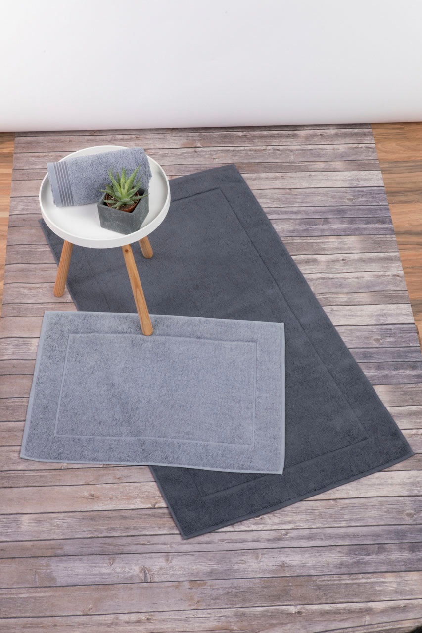 framsohn frottier Badematte "Uni Basic Hotelmatte" Höhe 11 mm beidseitig nu günstig online kaufen