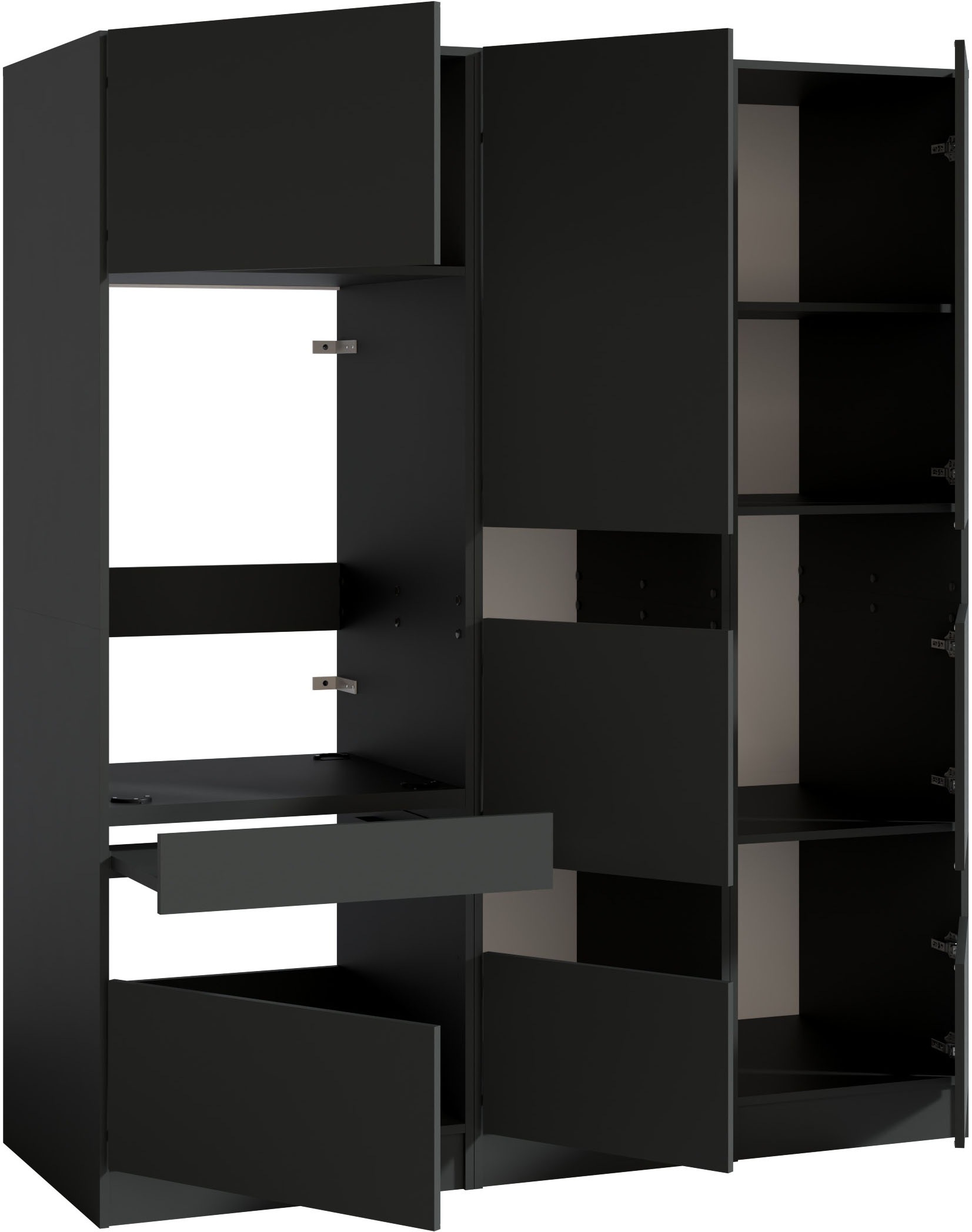 BASIC by Balculina Mehrzweckschrank-Set »Washhome B/T/H 168x68x200 cm« 3 Stk. tlg.