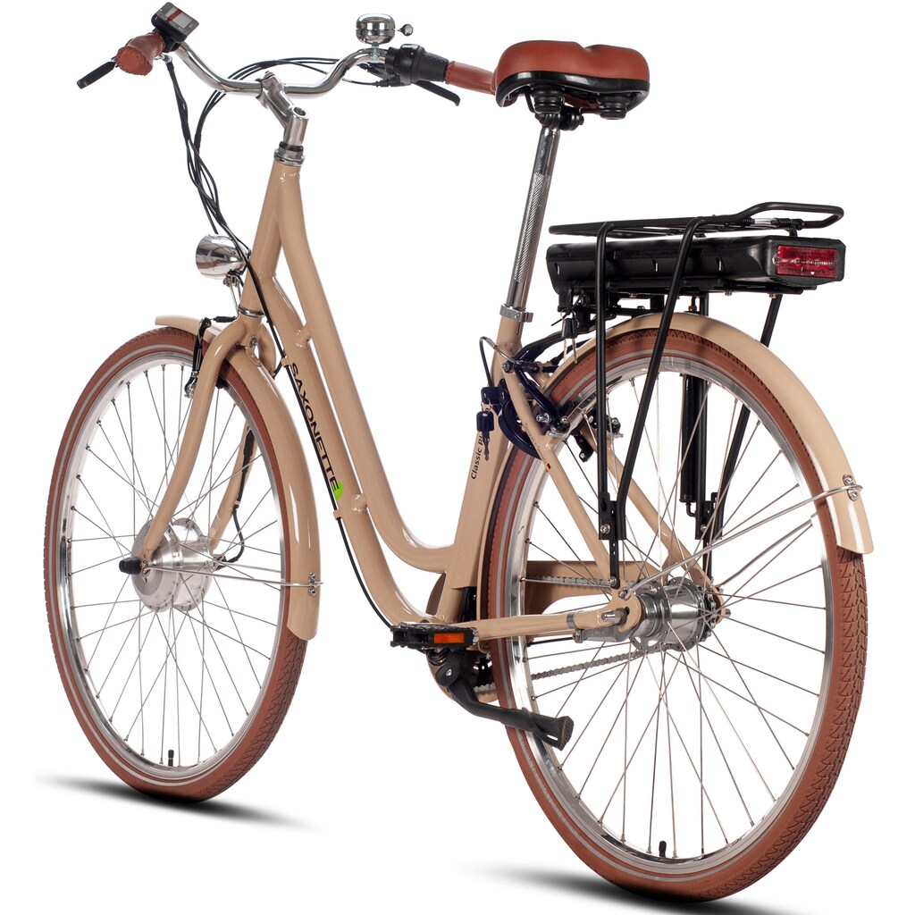 SAXONETTE E-Bike »CLASSIC PLUS 2.0«, 7 Gang, Shimano, Nexus, Frontmotor 250 W