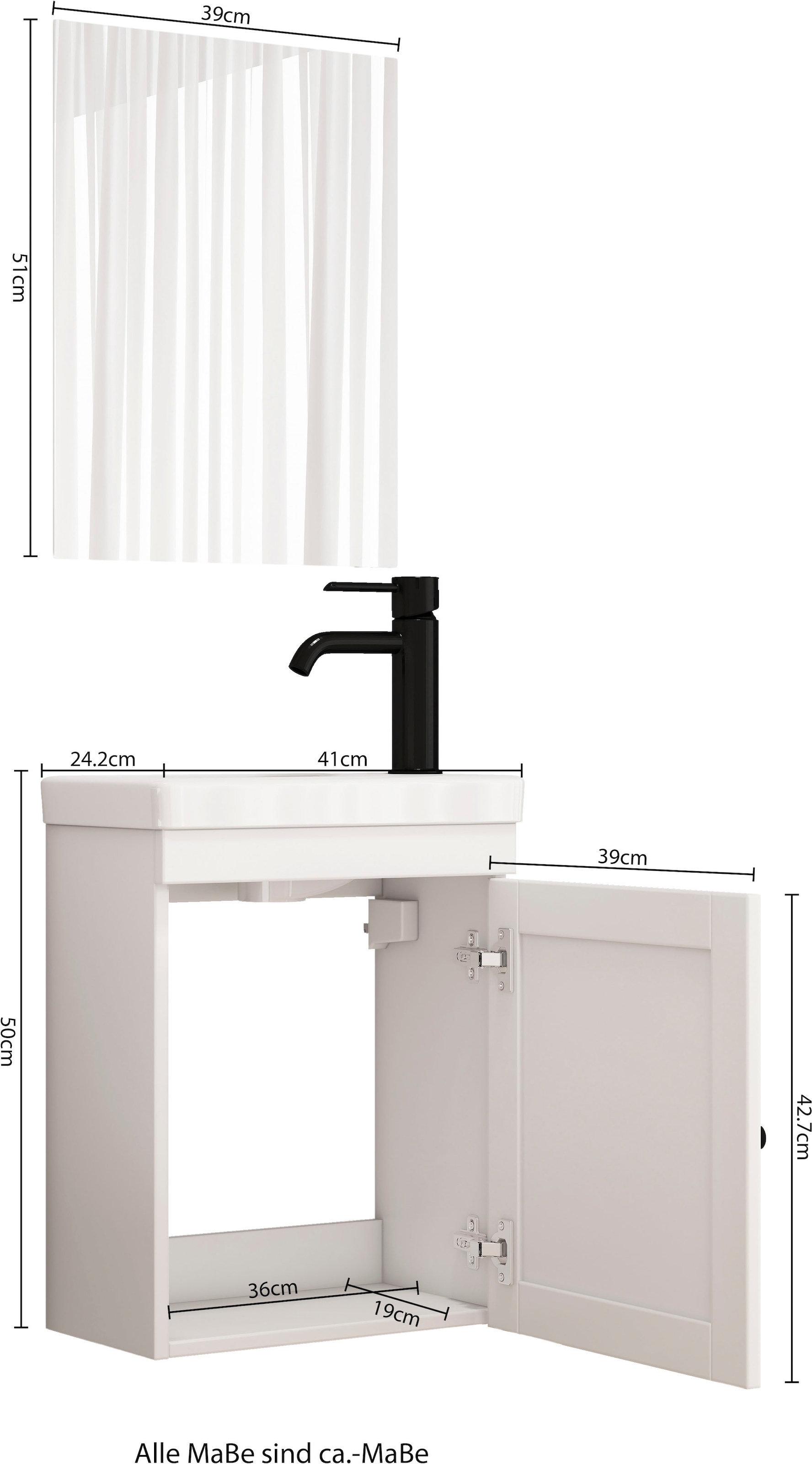 welltime Badezimmer-Set »Antwerpen«