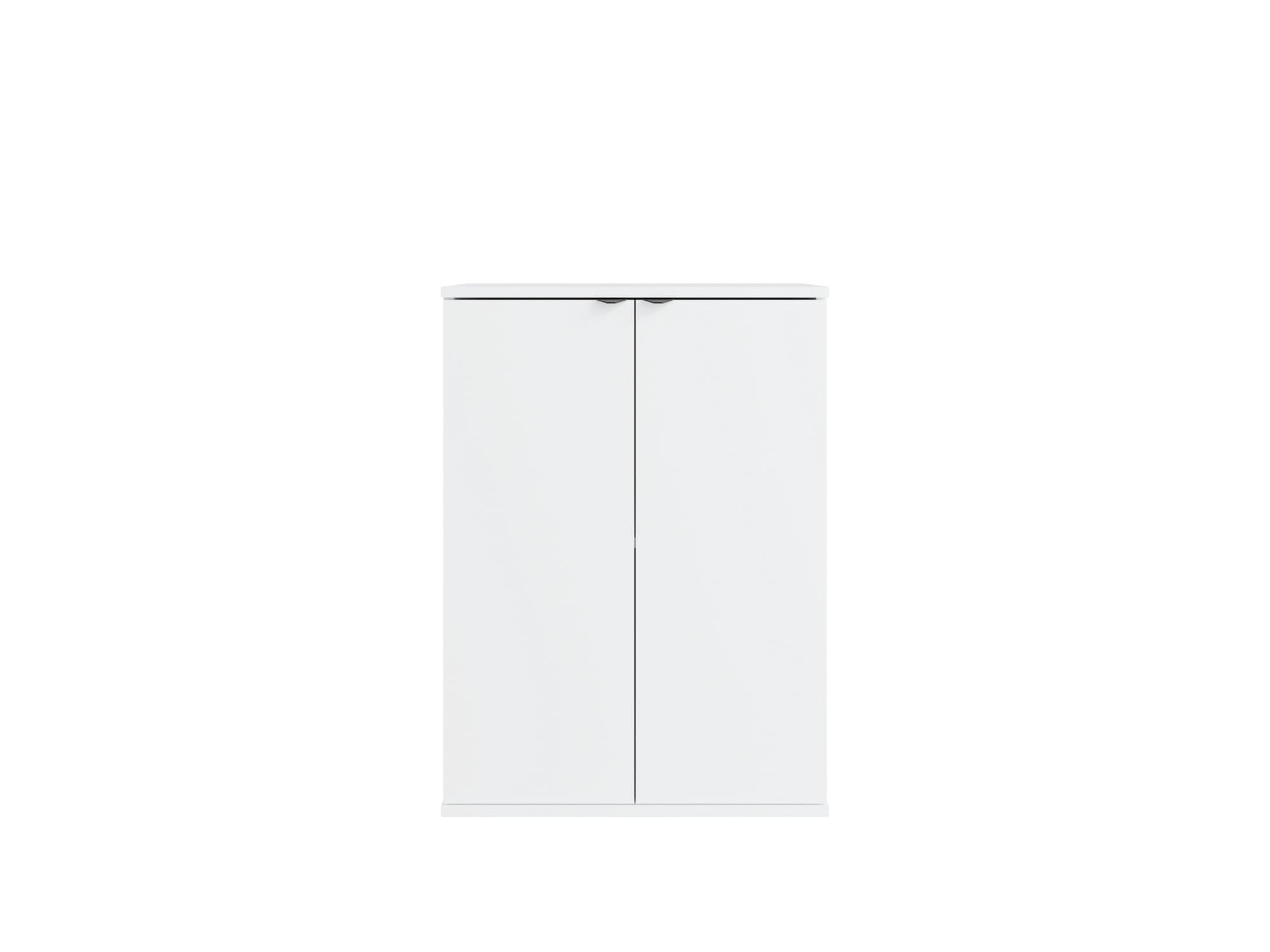 Home affaire Kommode »THALIANA Sideboard mit 2 Türen, modernes Design, Breite 60 cm« Schrank in 3 Farben erhältlich, schwarze Metallgriffe, viel Stauraum