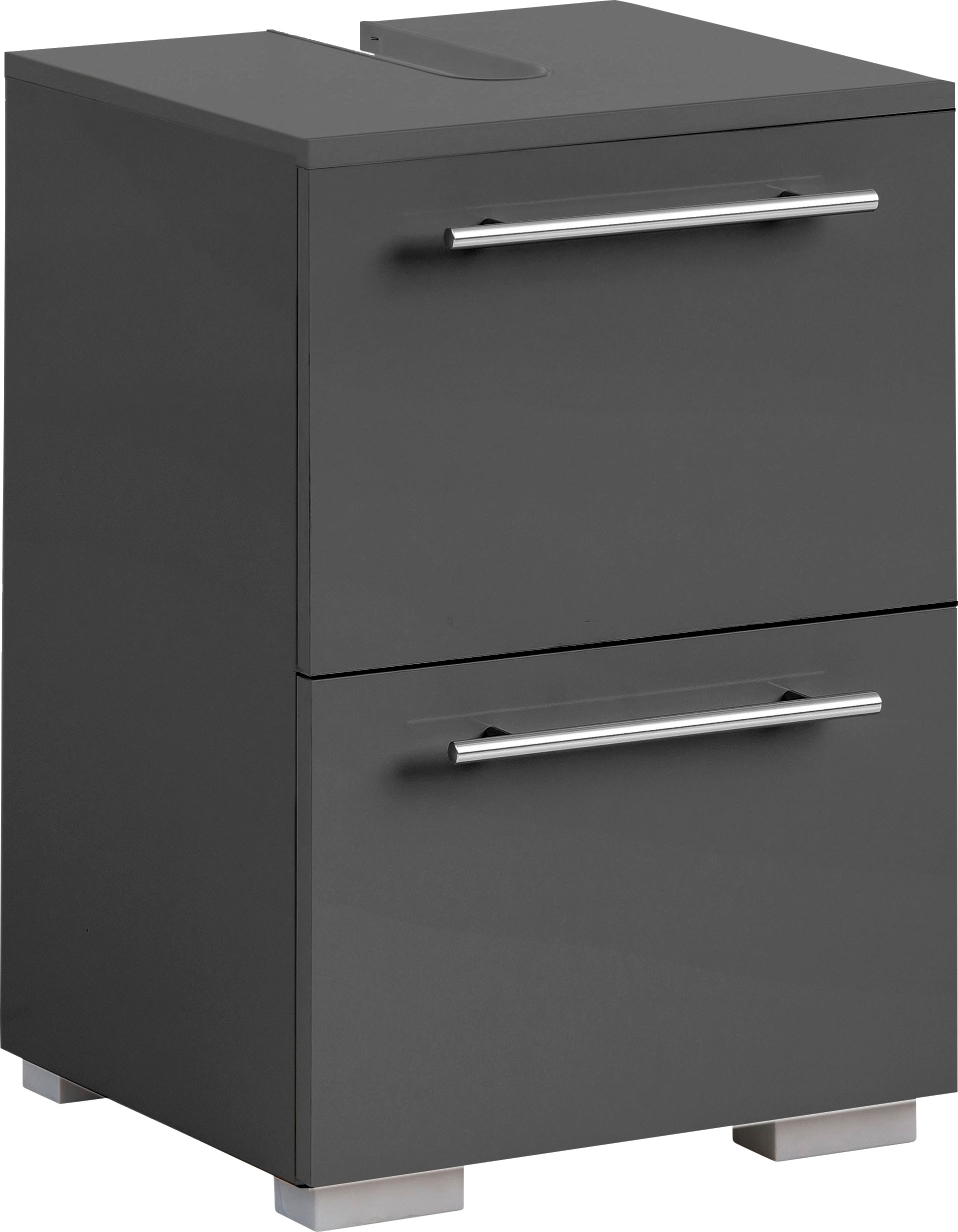 welltime Waschbeckenunterschrank "Carlos, Waschbeckenunterschrank, Made in Germany, B: 40 cm" Solide Verarbeitung - Dieses Produkt ist in Deutschland gefertigt