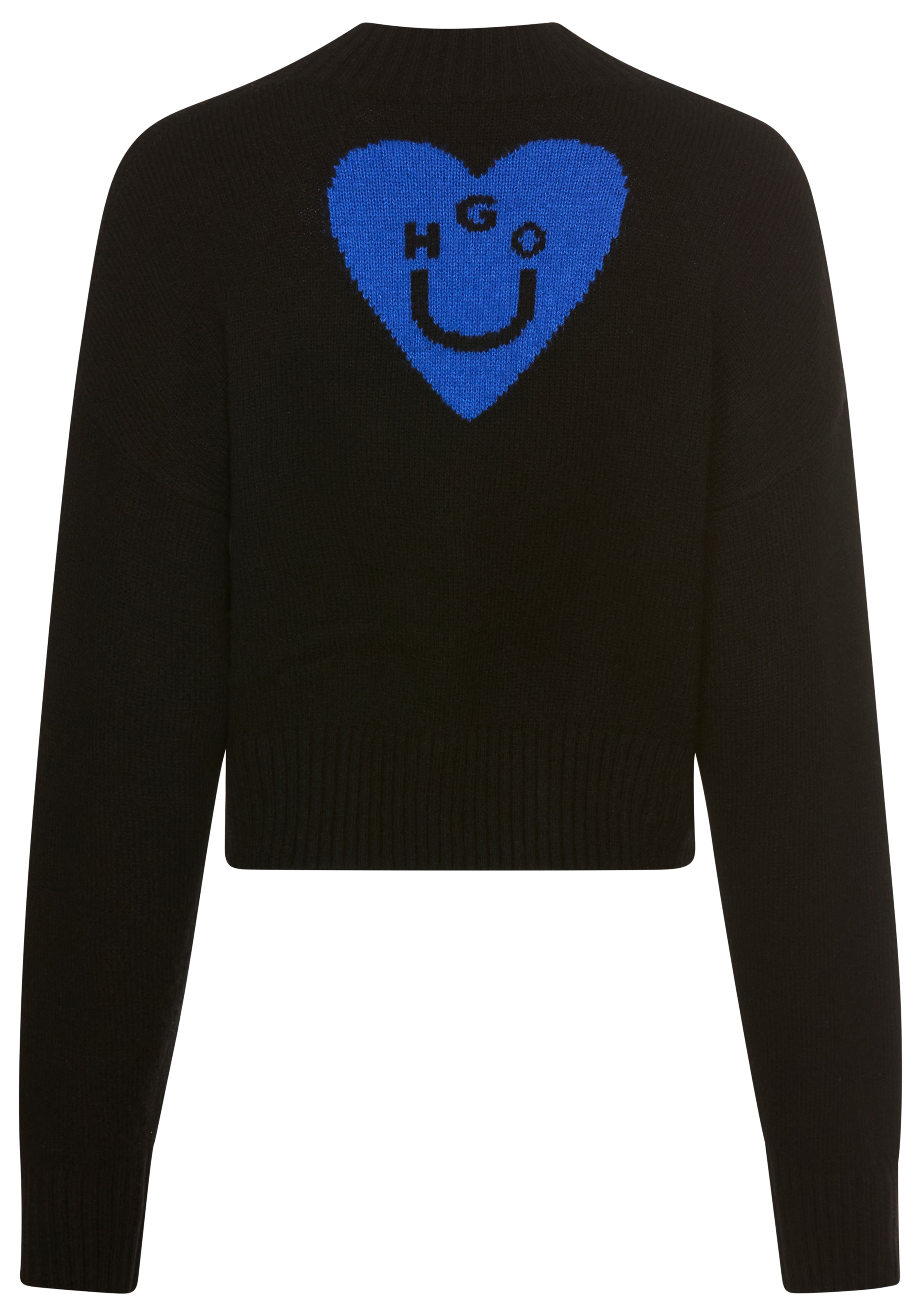 HUGO Blue Strickpullover Scutie Relaxed Fit, günstig online kaufen
