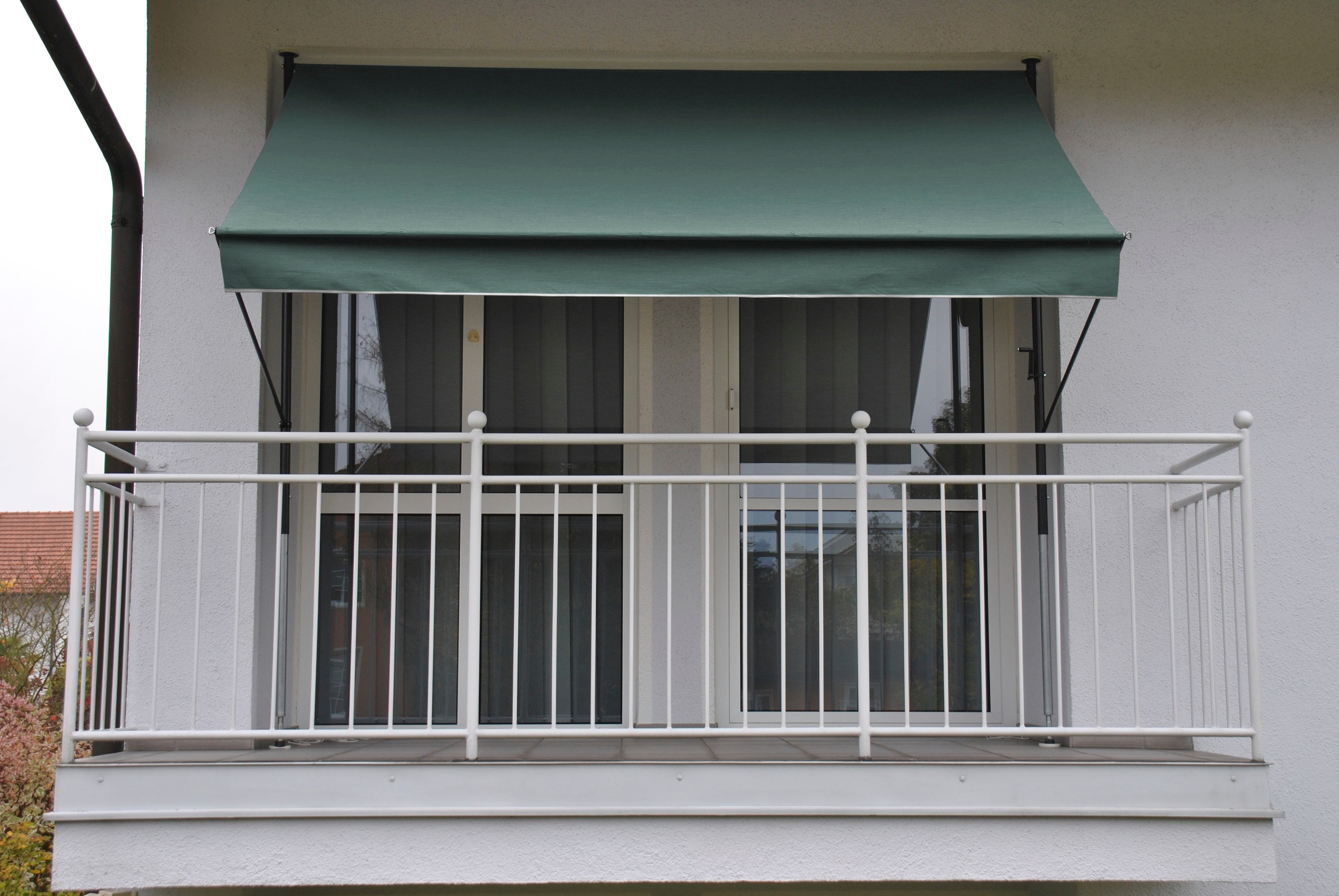 Angerer Freizeitmöbel Klemmmarkise "Style" BxH: 400 x 225-275 cm, Ausfall 1 günstig online kaufen