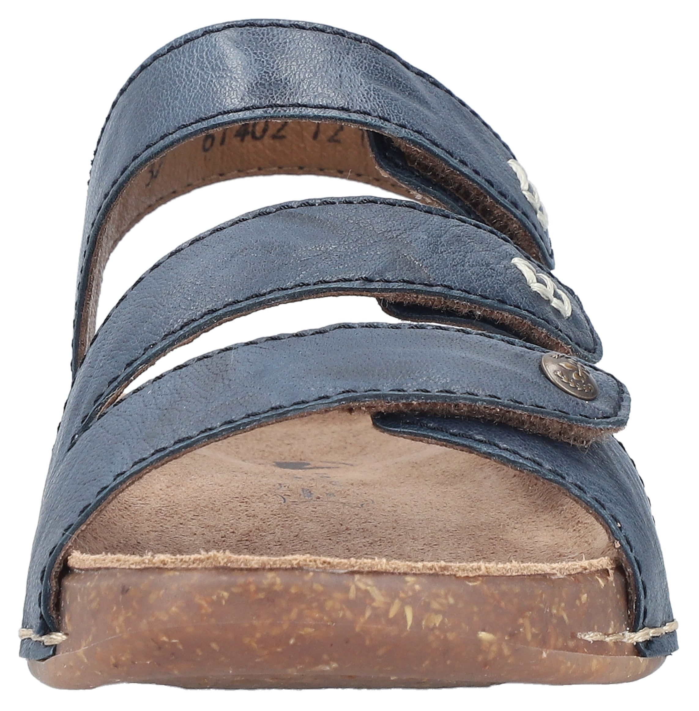 Rieker Sandale, Sommerschuh, Sandalette mit praktischen Klettverschlüssen