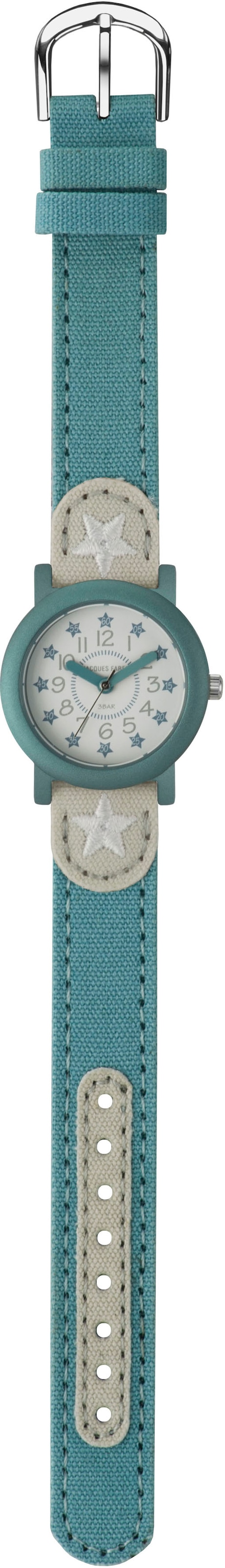 Jacques Farel Quarzuhr »Kinderuhr, ORG 04 STA«, Armbanduhr, Kinderuhr, Mädchenuhr, Sterne, ideal auch als Geschenk