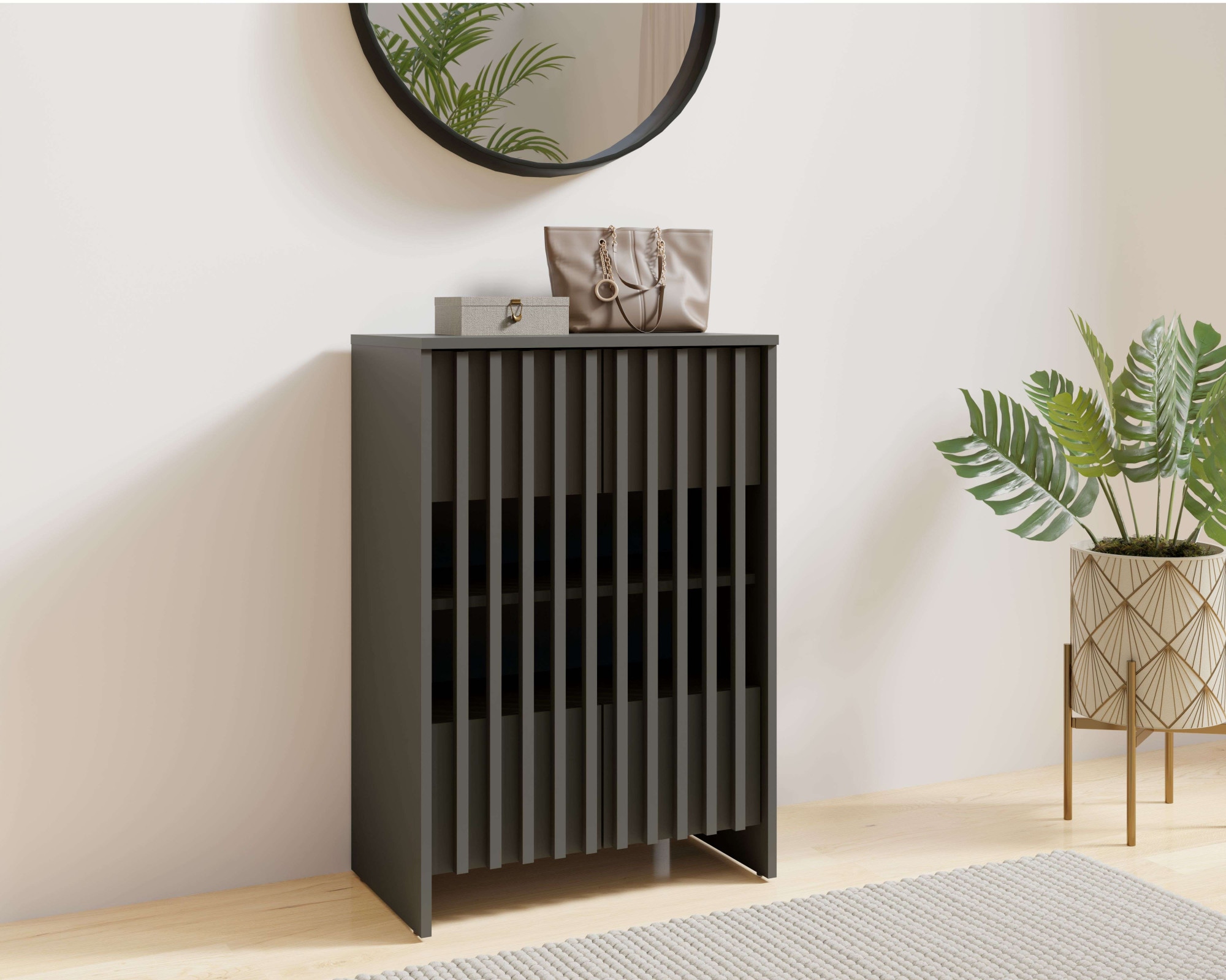 Home affaire Mehrzweckschrank "MURET, multifunktionale Kommode, 4 Fächer un günstig online kaufen