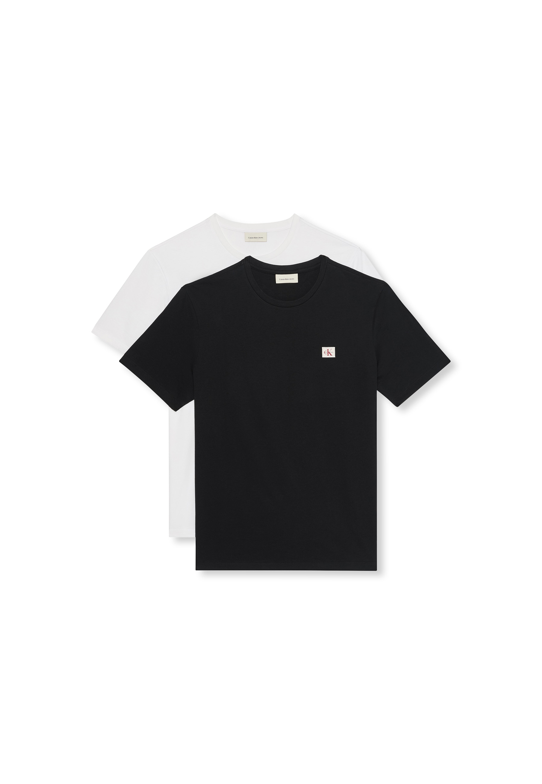 Calvin Klein Jeans T-Shirt "SS BADGE TEE 2 PACK", (Packung, 2er-Pack), Mit günstig online kaufen