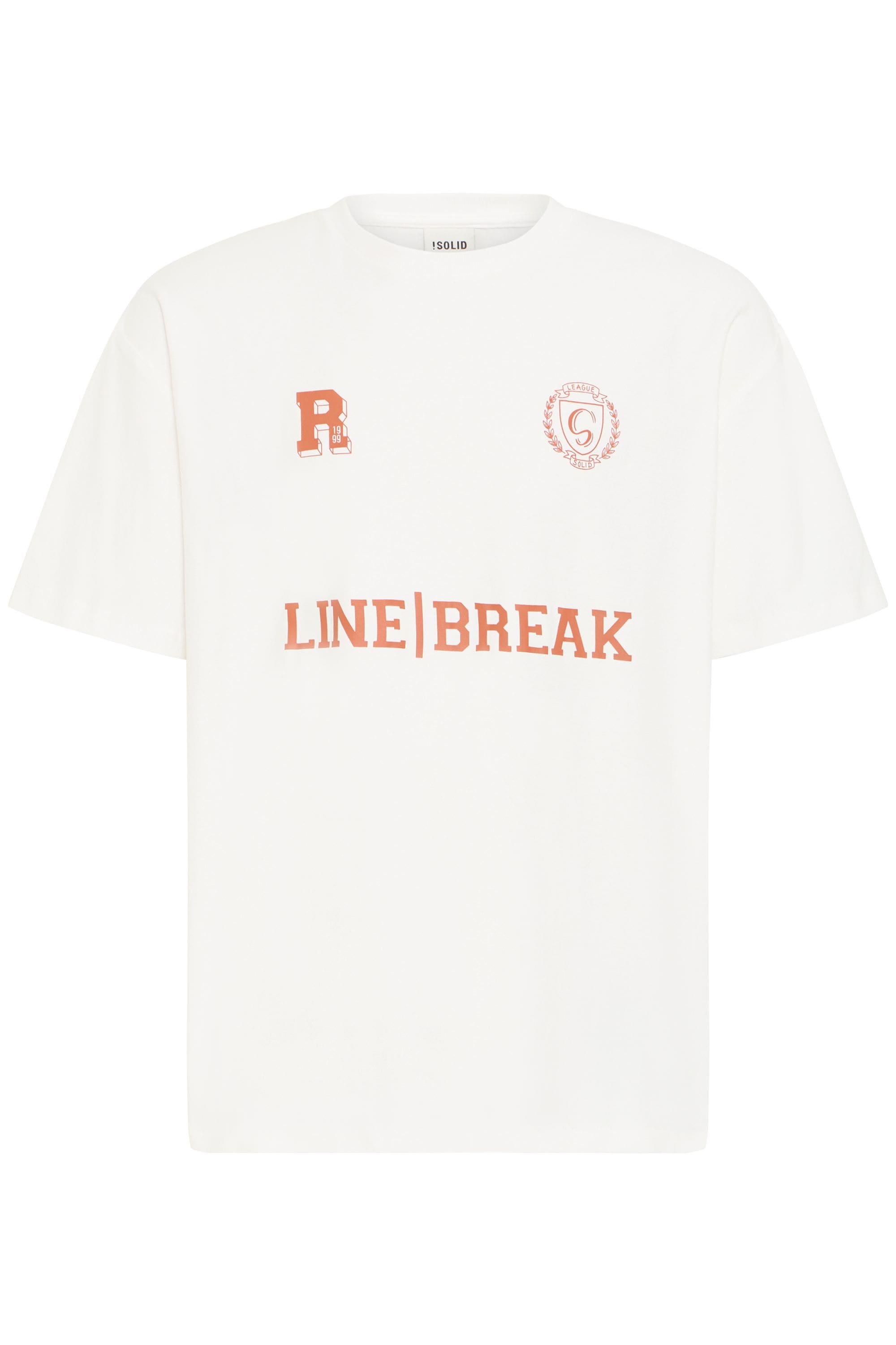 Solid Rundhalsshirt "Rundhalsshirt SDSELAH" günstig online kaufen