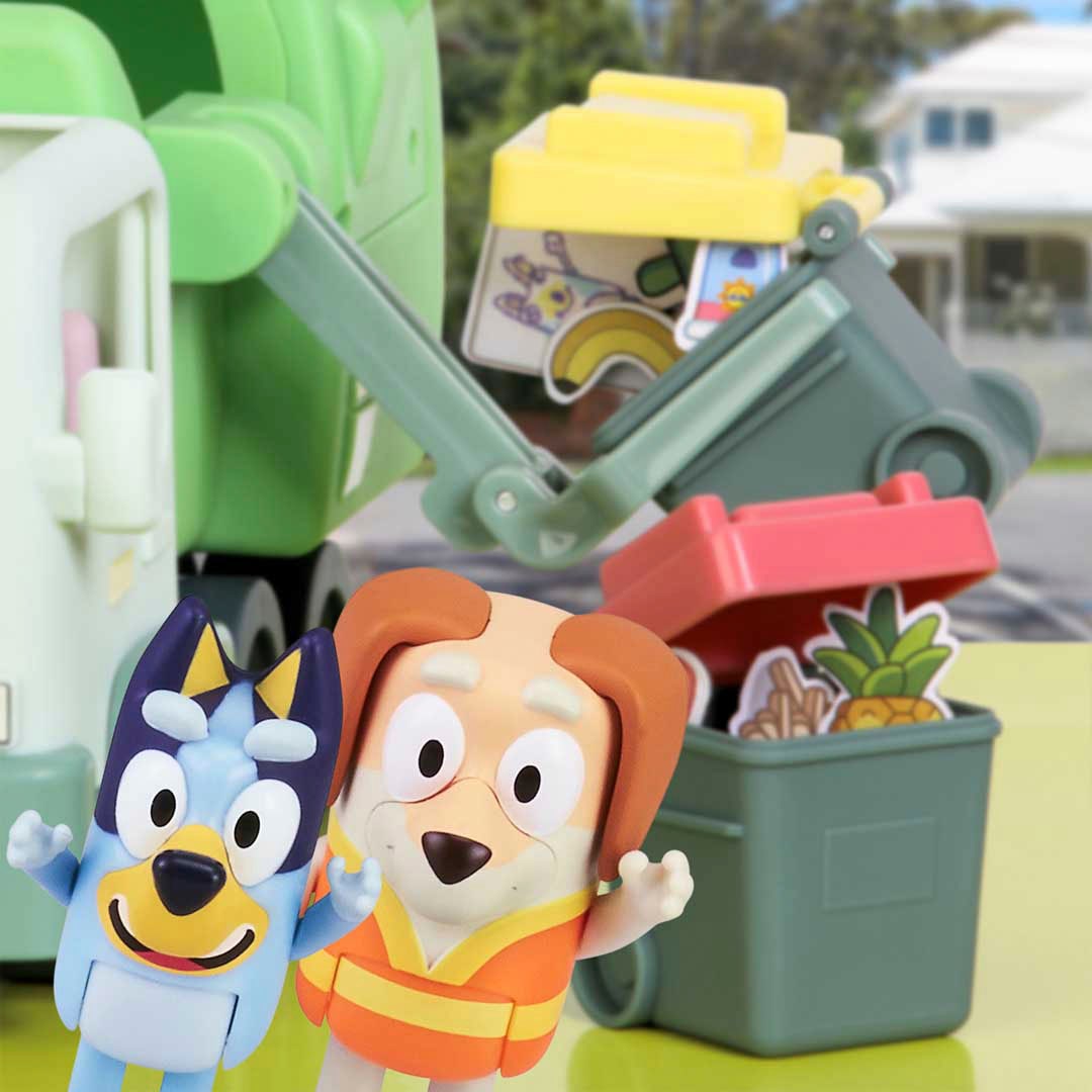 Moose Spielwelt »Bluey, Müllwagen«