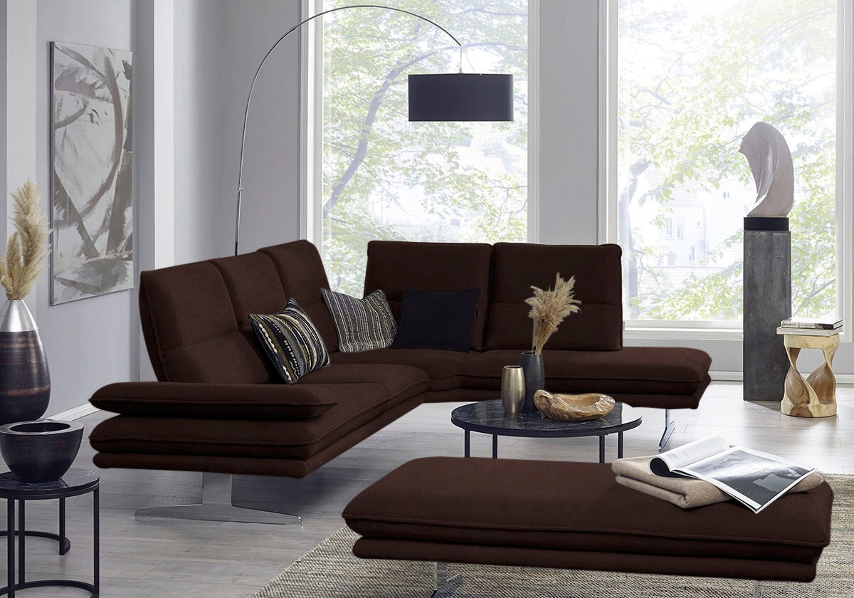 W.SCHILLIG Ecksofa "broadway, Designsofa, mit tollem Sitzkomfort, L-Form", günstig online kaufen