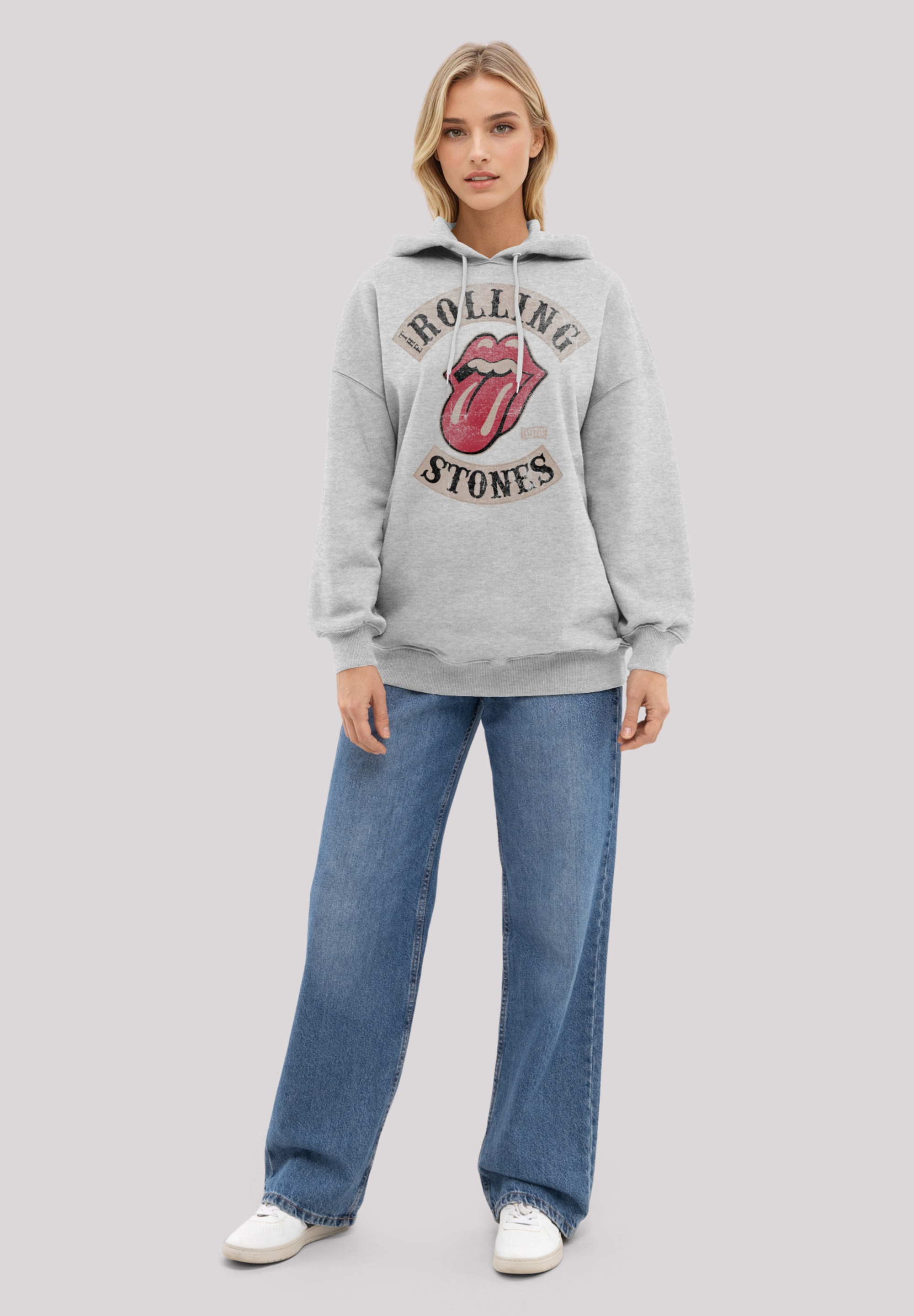 F4NT4STIC Kapuzenpullover »The Rolling Stones Tour '78«, Premium Qualität