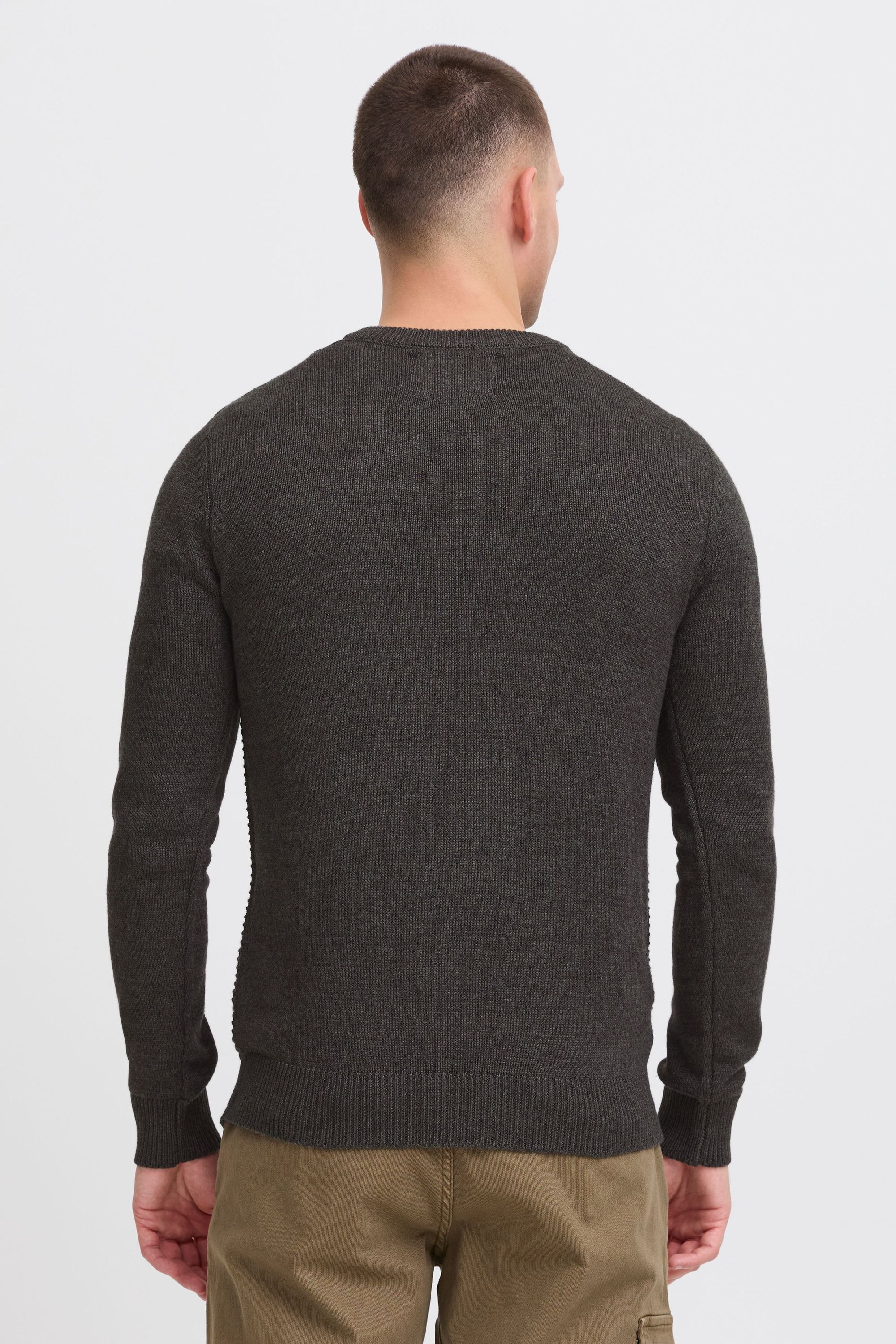 INDICODE IDRicardo Strickpullover Charcoal XXL 3